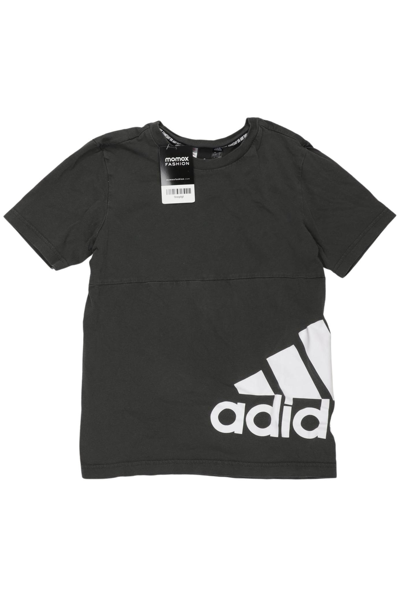 

adidas Herren T-Shirt, grau, Gr. 152