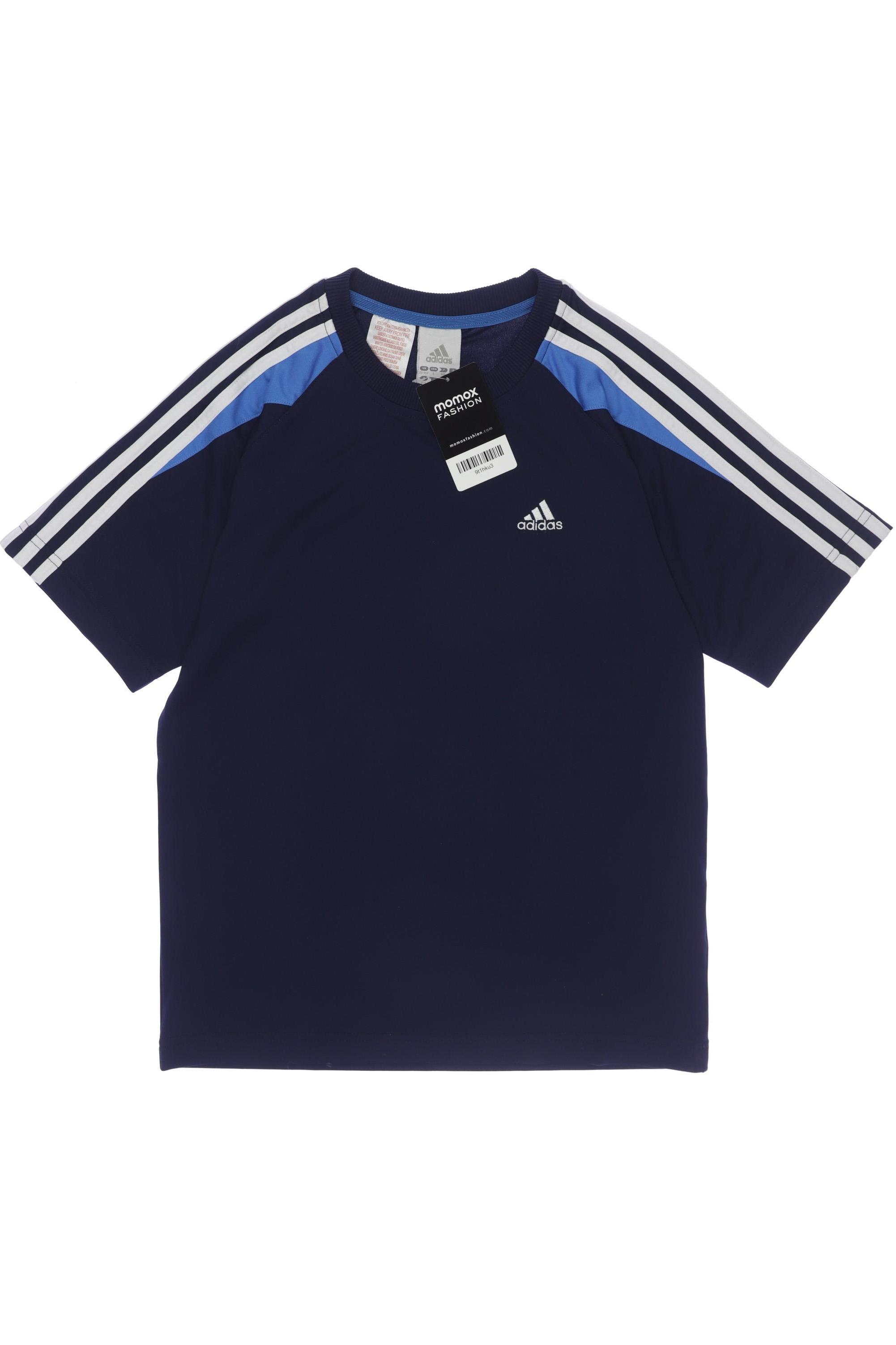 

adidas Herren T-Shirt, marineblau, Gr. 164