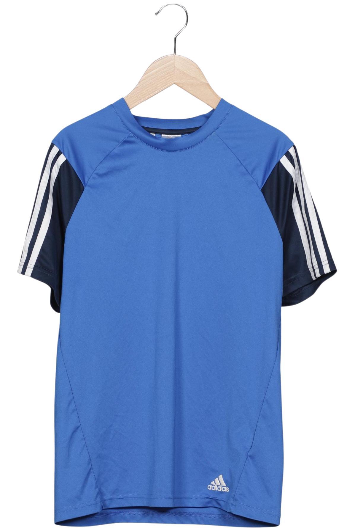 

adidas Herren T-Shirt, blau, Gr. 164