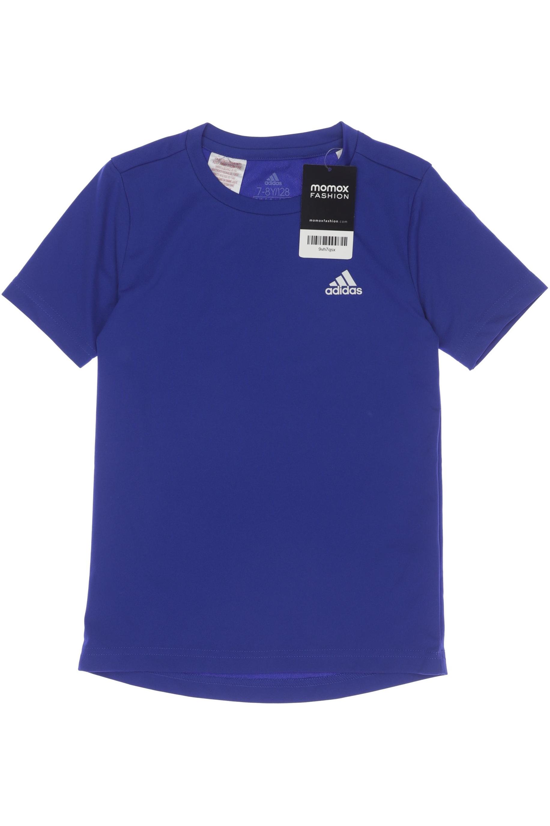 

adidas Herren T-Shirt, blau, Gr. 128