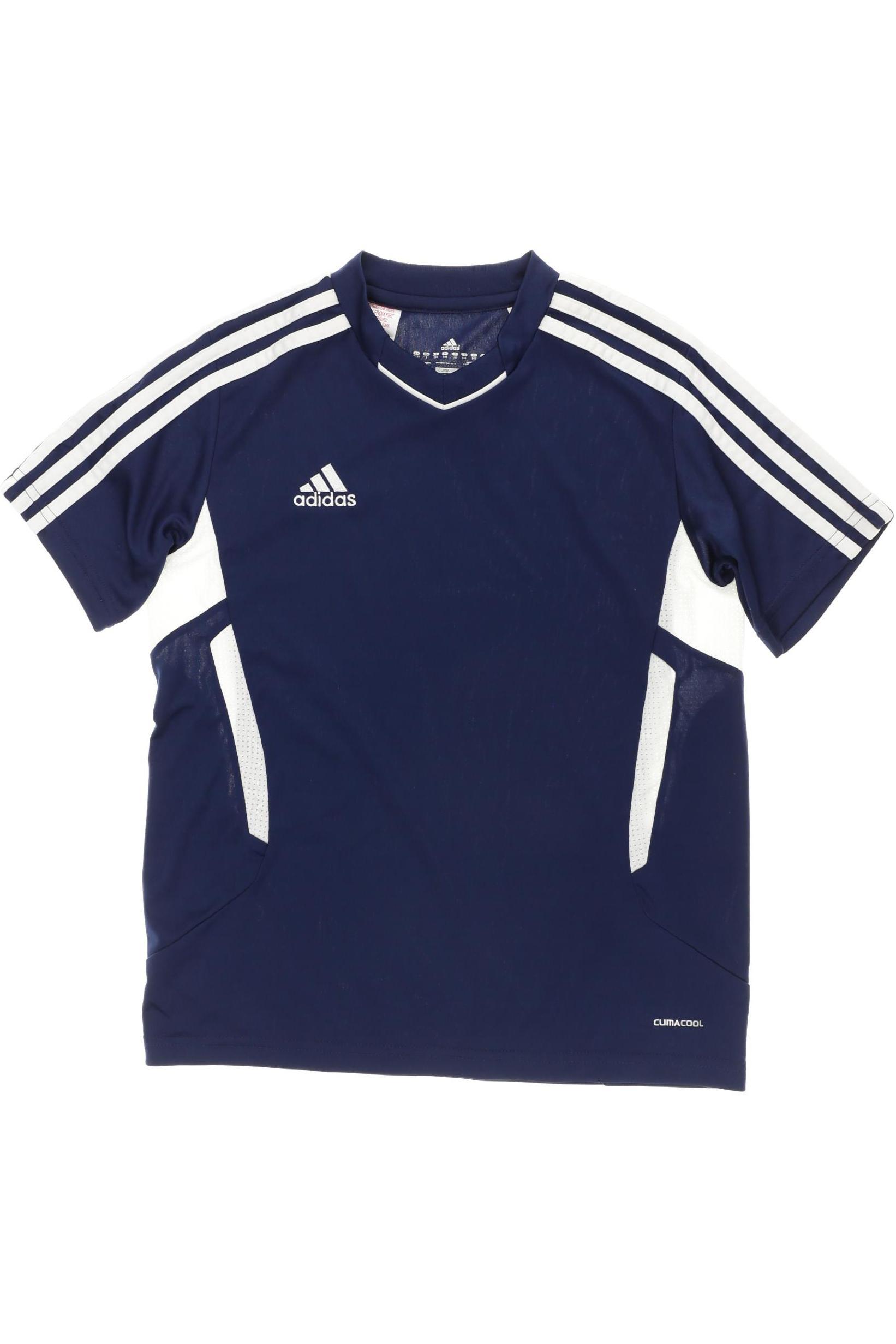 

adidas Jungen T-Shirt, blau, Gr. 140