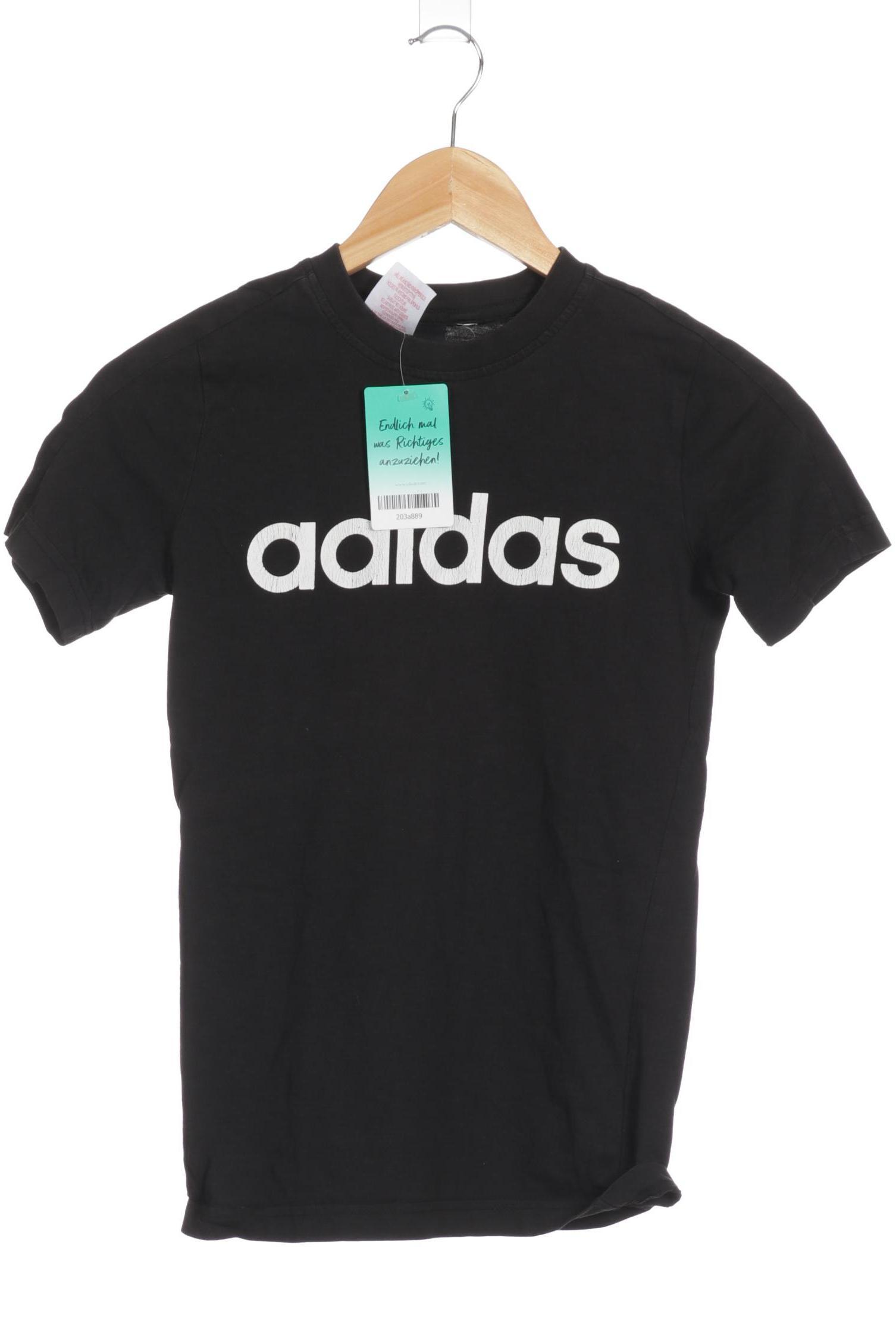 

adidas Jungen T-Shirt, schwarz, Gr. 146