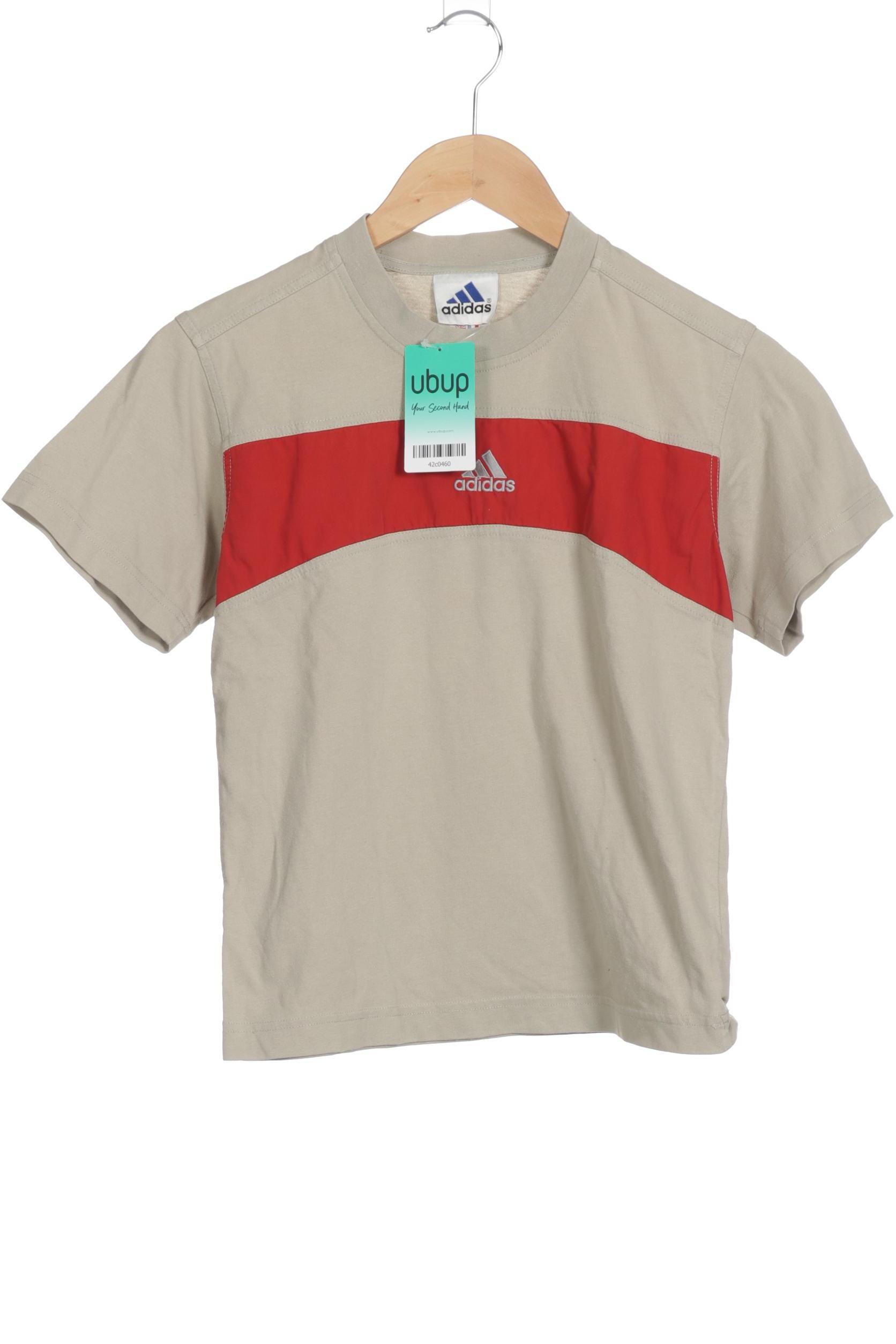 

adidas Jungen T-Shirt, beige, Gr. 140