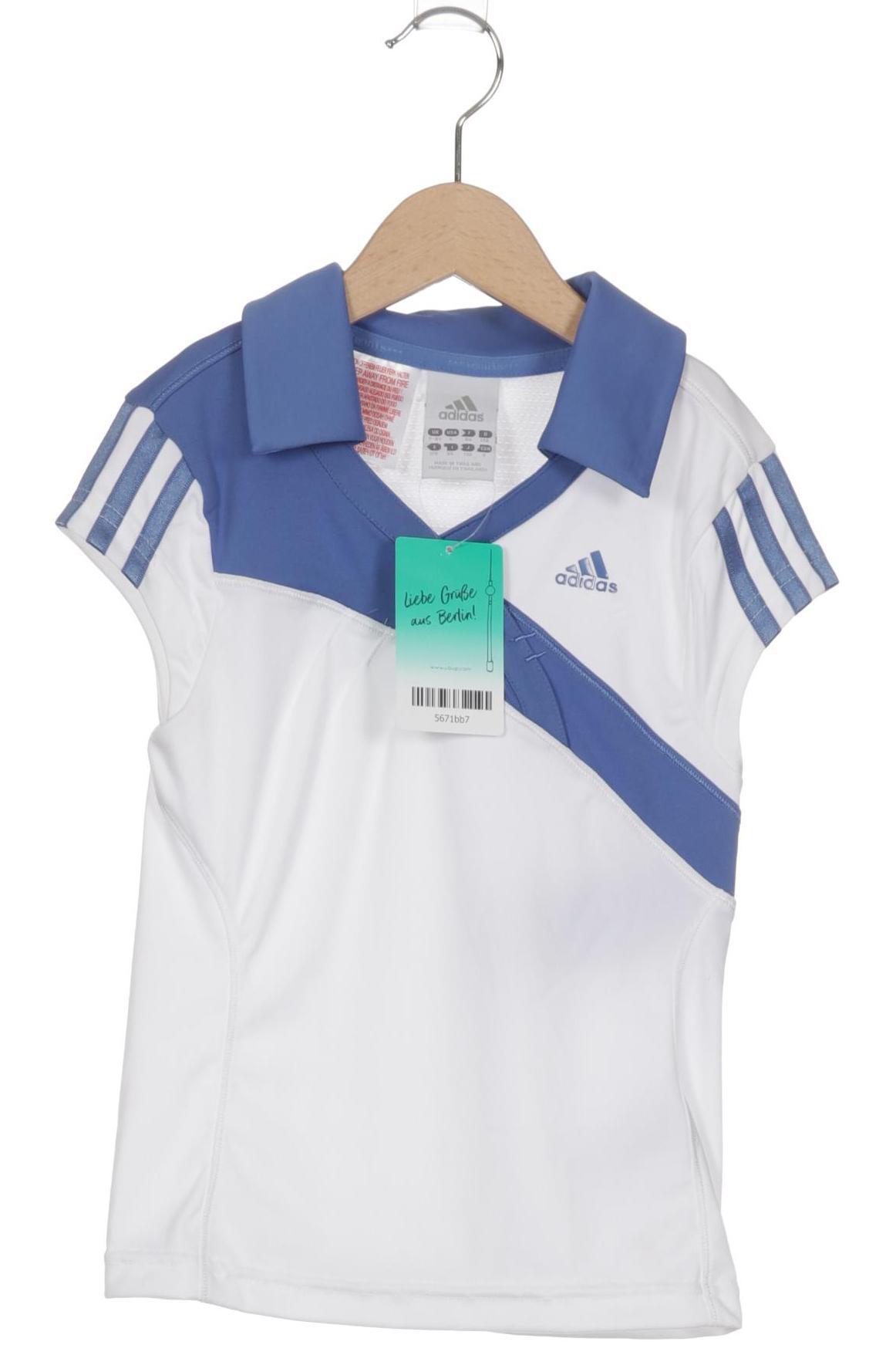 

adidas Jungen T-Shirt, weiß, Gr. 128