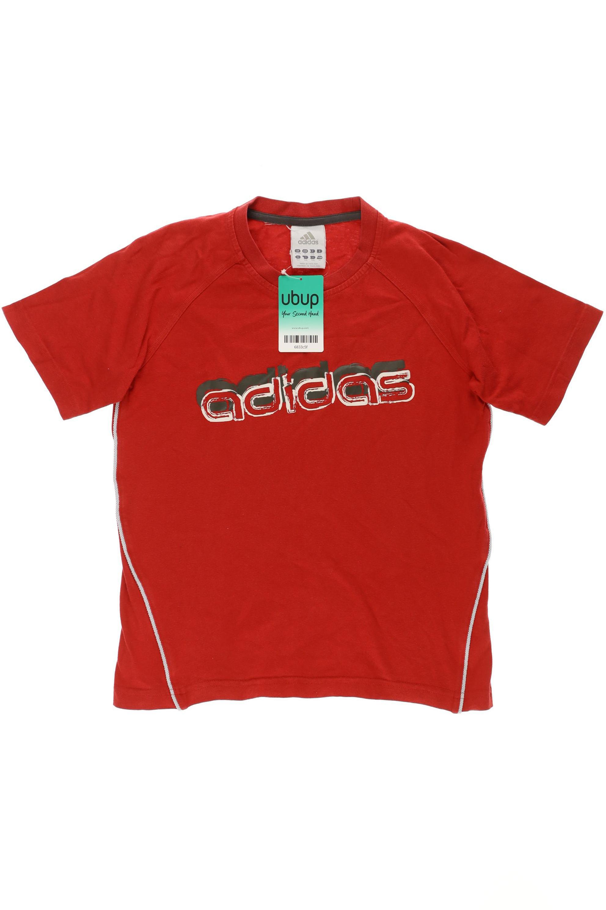 

adidas Jungen T-Shirt, rot, Gr. 152