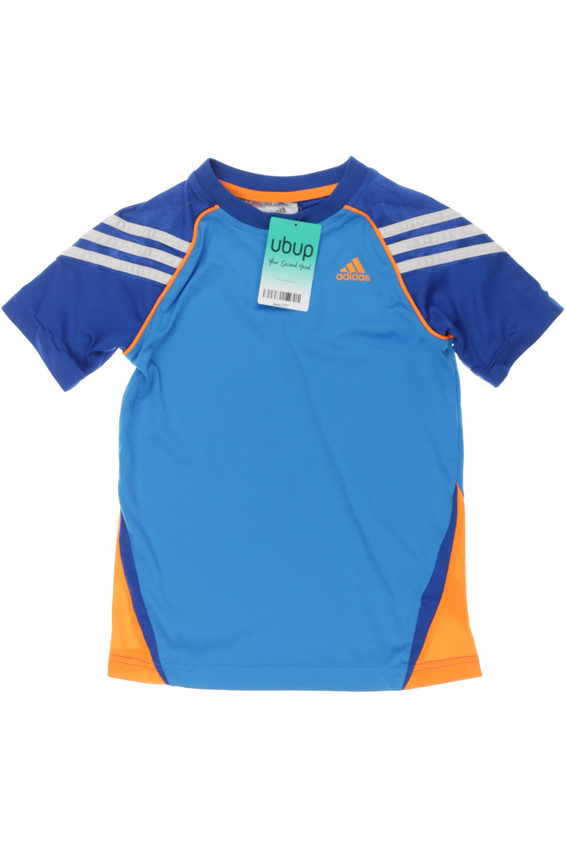 

adidas Jungen T-Shirt, blau, Gr. 134