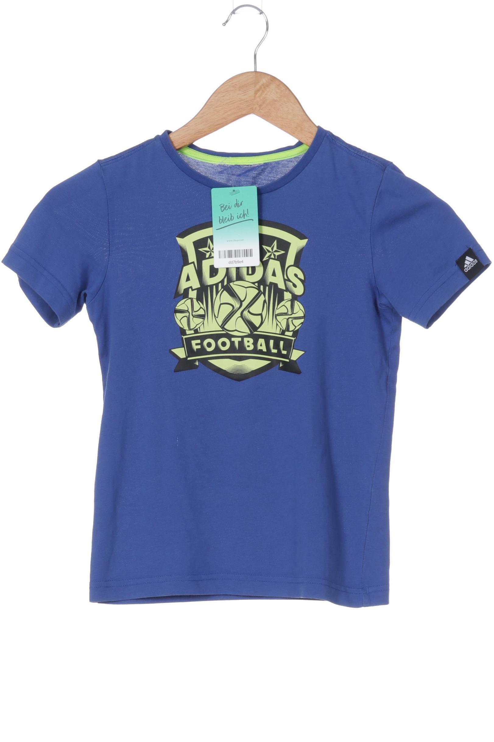 

adidas Jungen T-Shirt, blau, Gr. 146