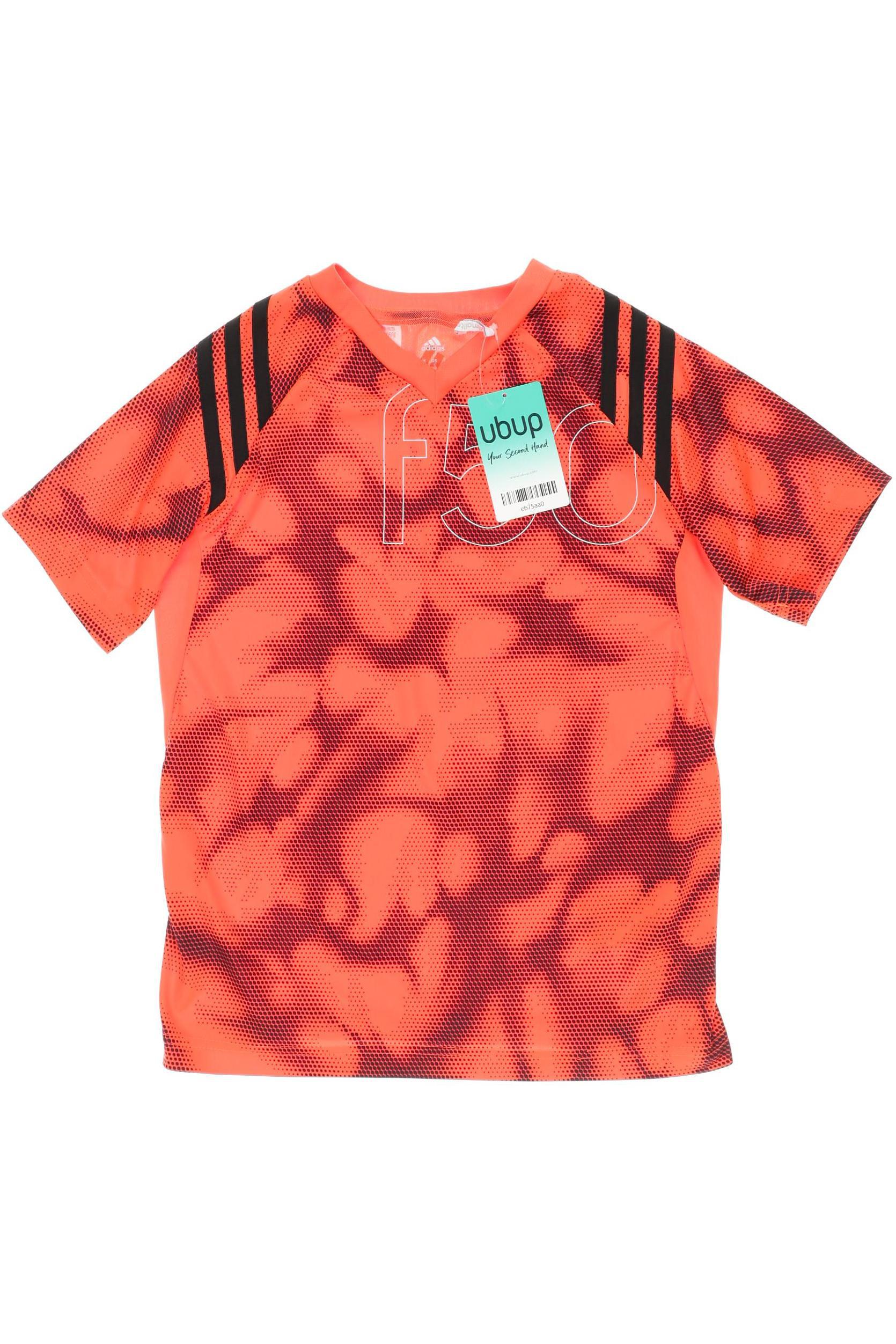 

adidas Jungen T-Shirt, orange, Gr. 140