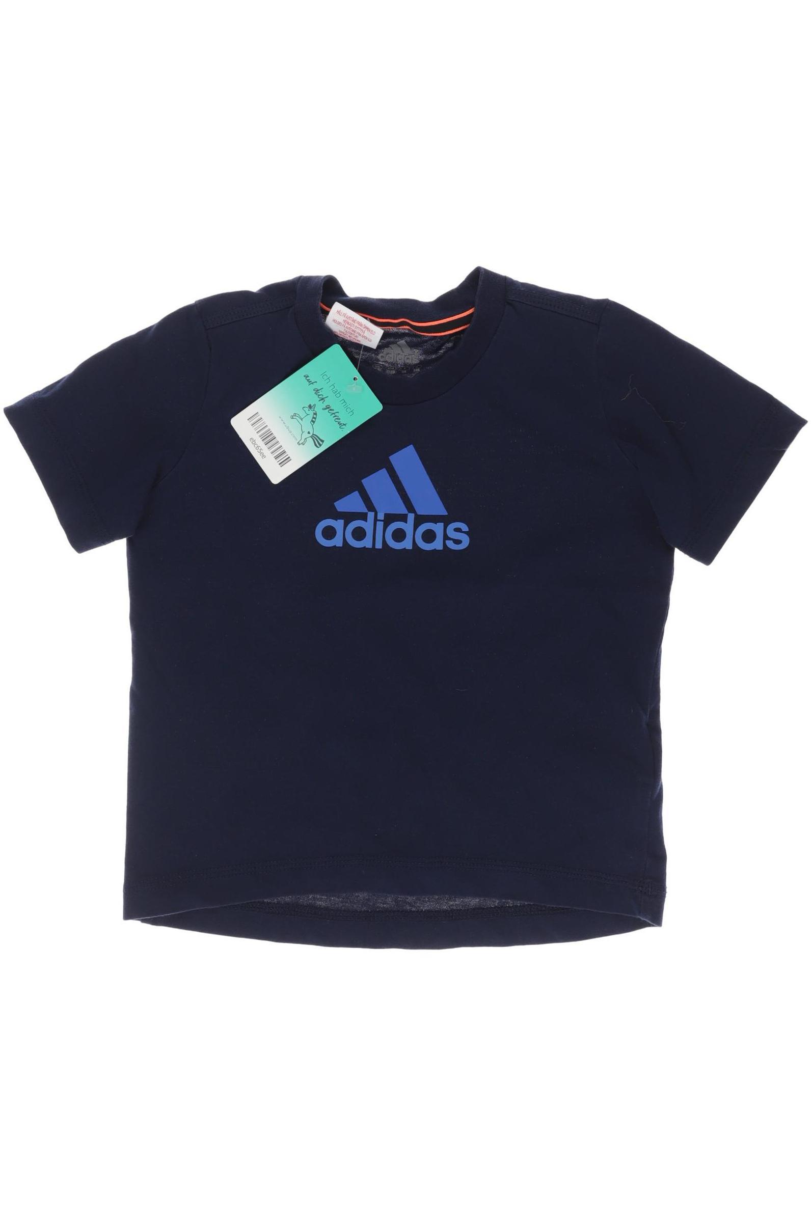 

adidas Jungen T-Shirt, blau, Gr. 104