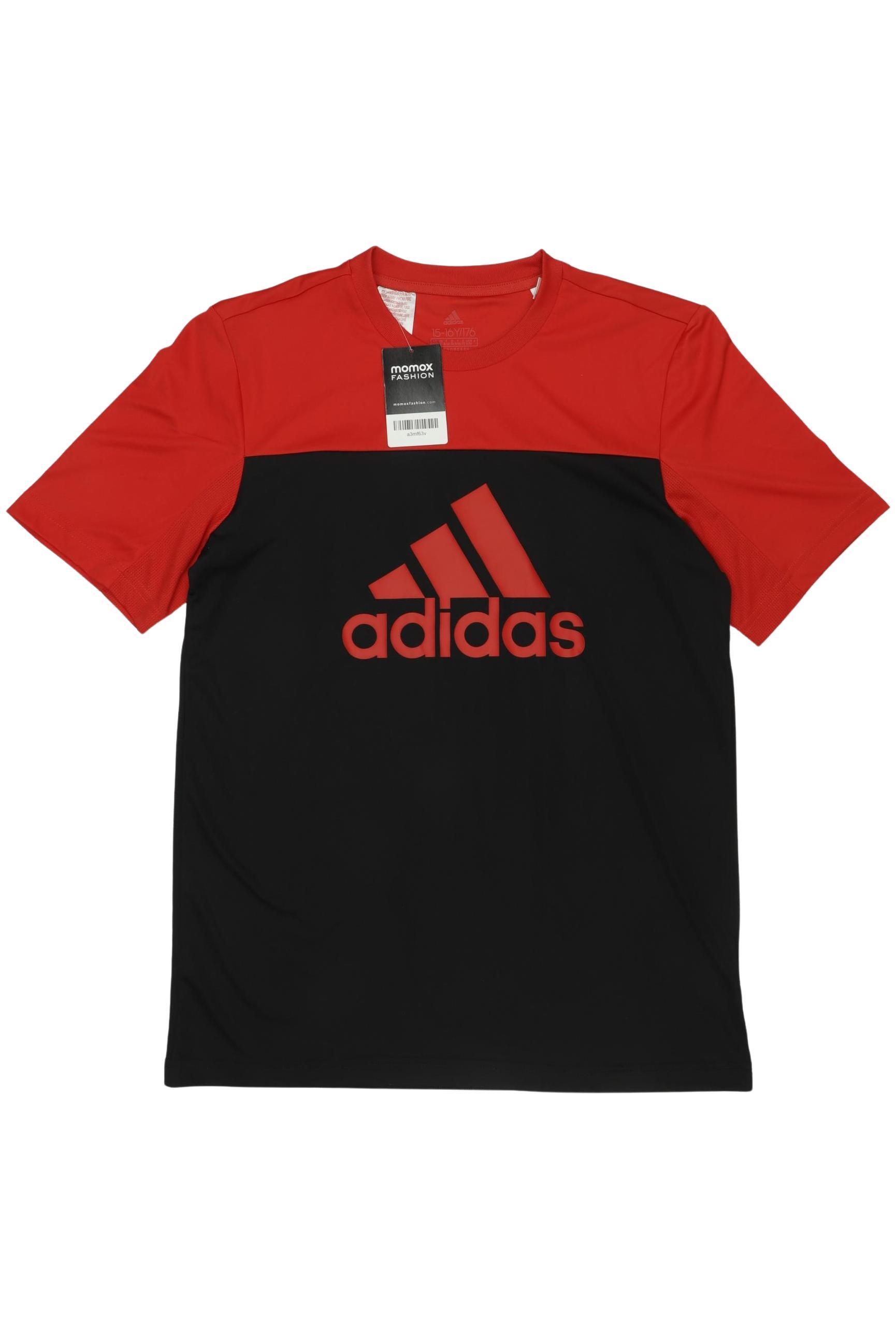 

adidas Herren T-Shirt, schwarz, Gr. 176
