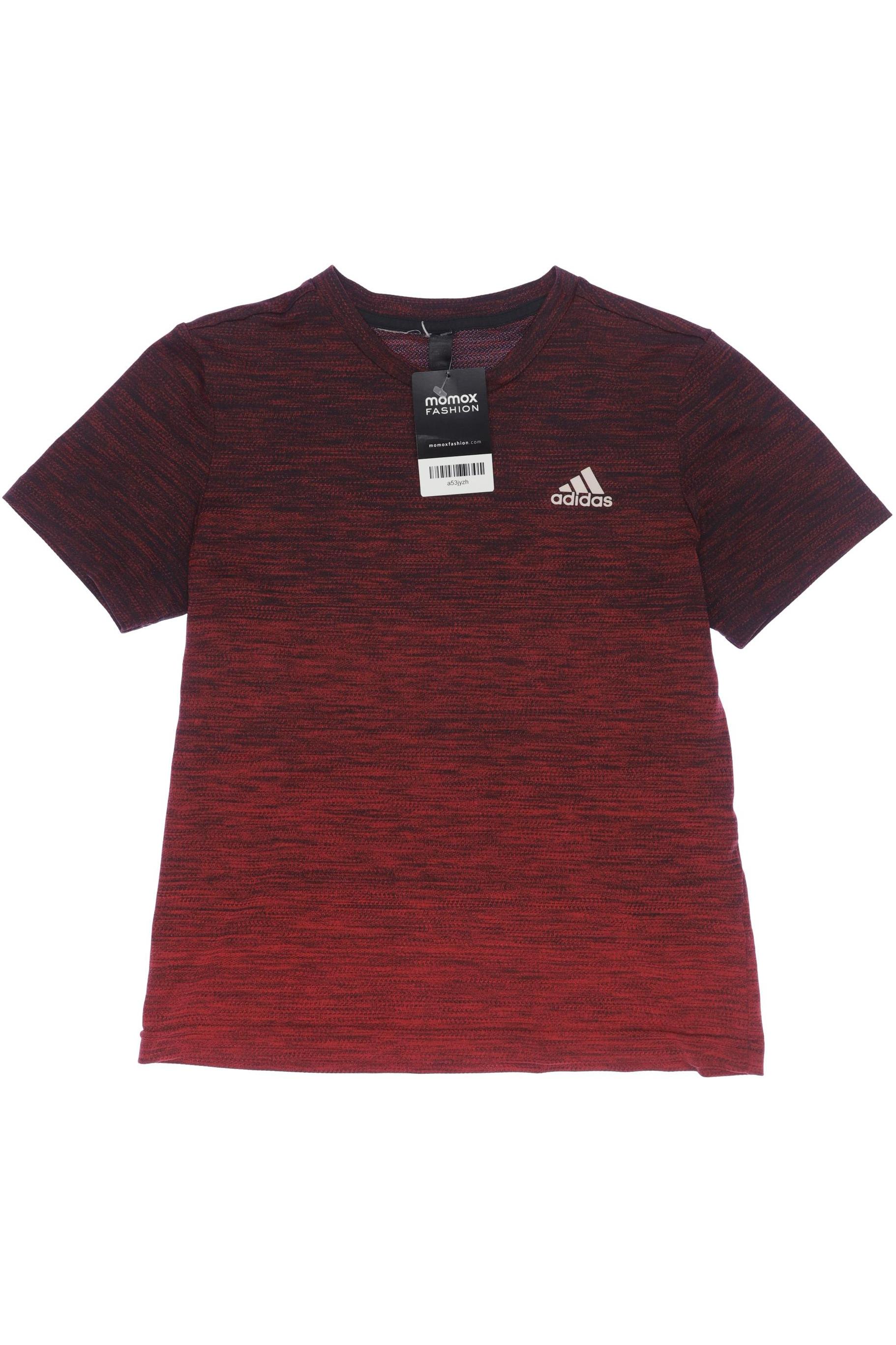 

adidas Herren T-Shirt, rot, Gr. 152