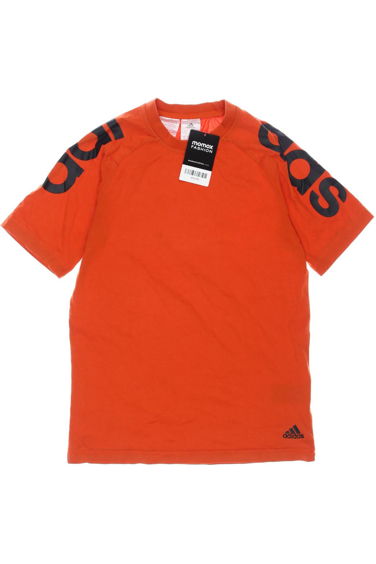 

adidas Herren T-Shirt, orange, Gr. 152