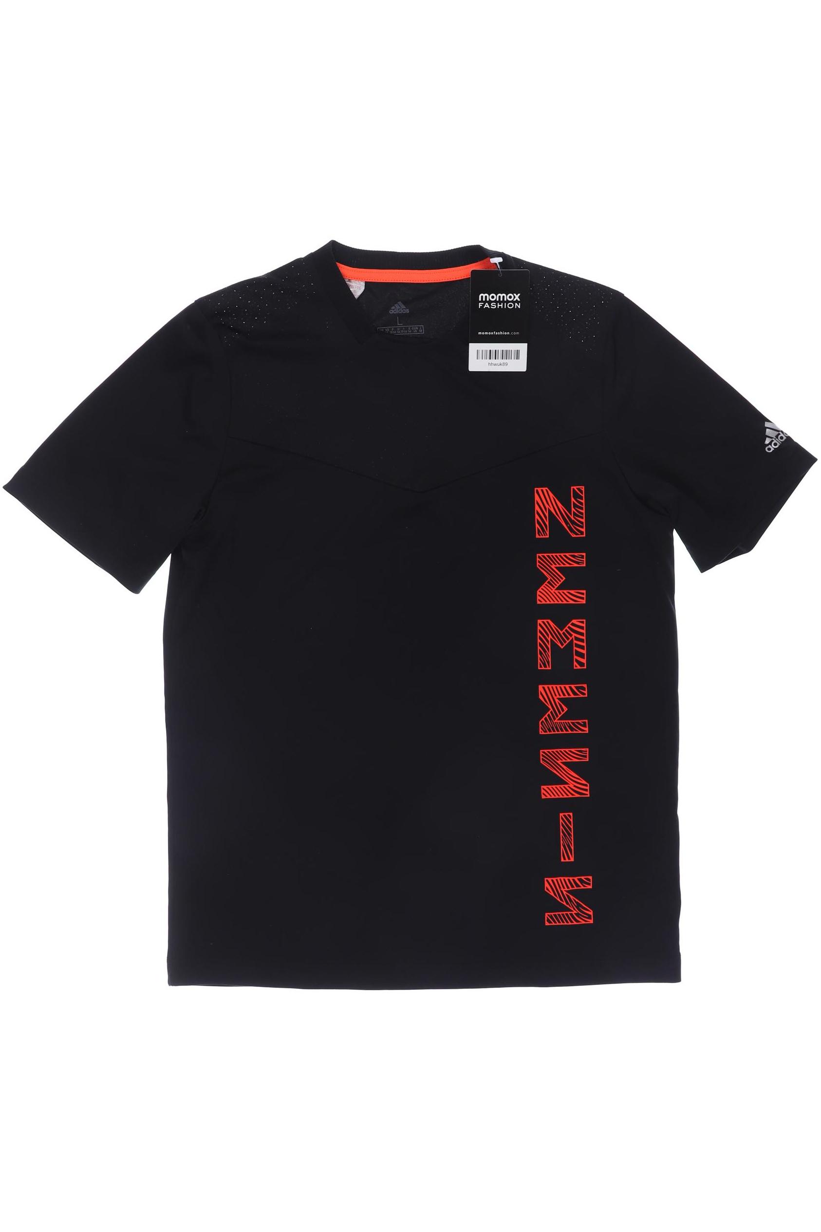 

adidas Herren T-Shirt, schwarz, Gr. 164