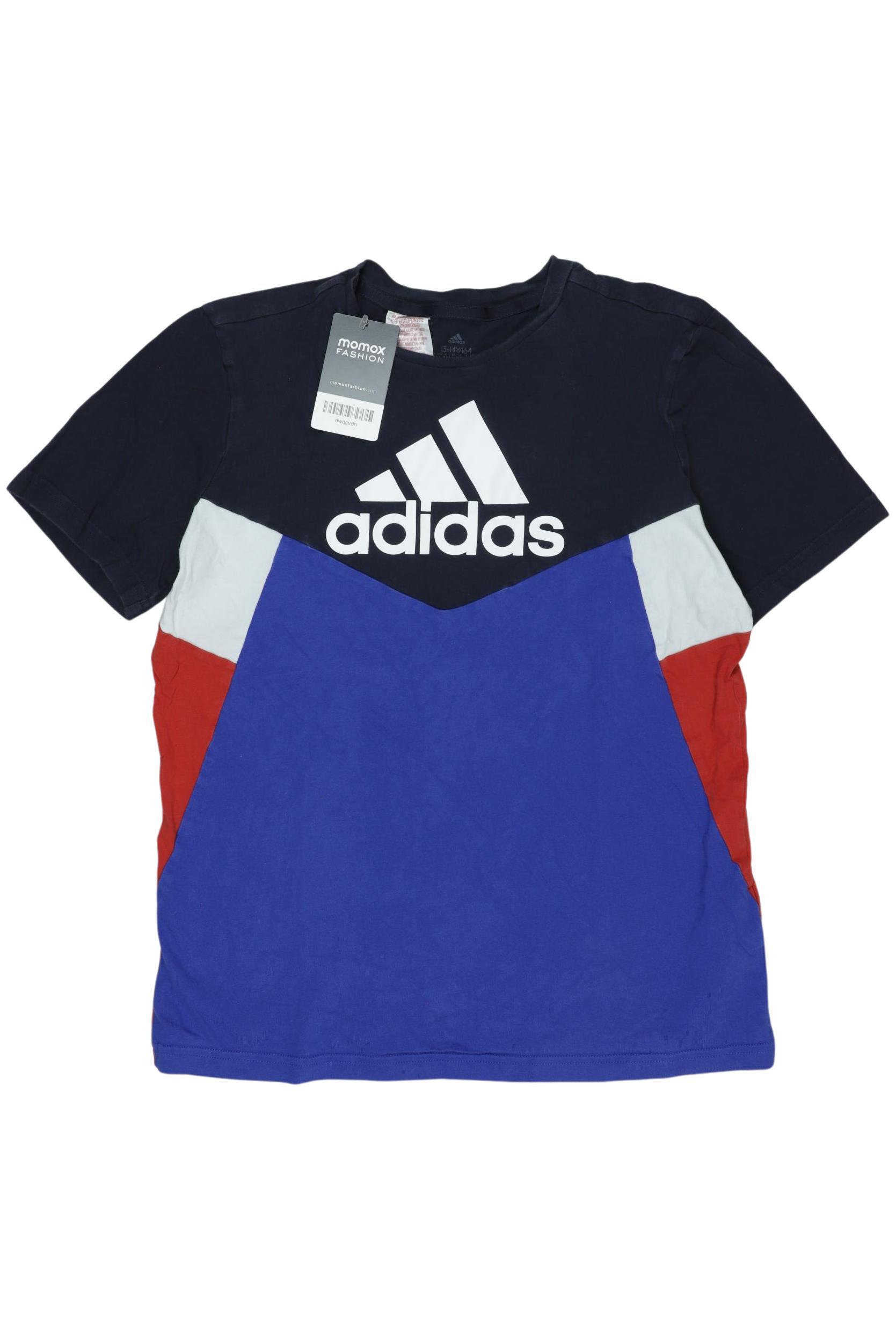 

adidas Herren T-Shirt, blau, Gr. 164