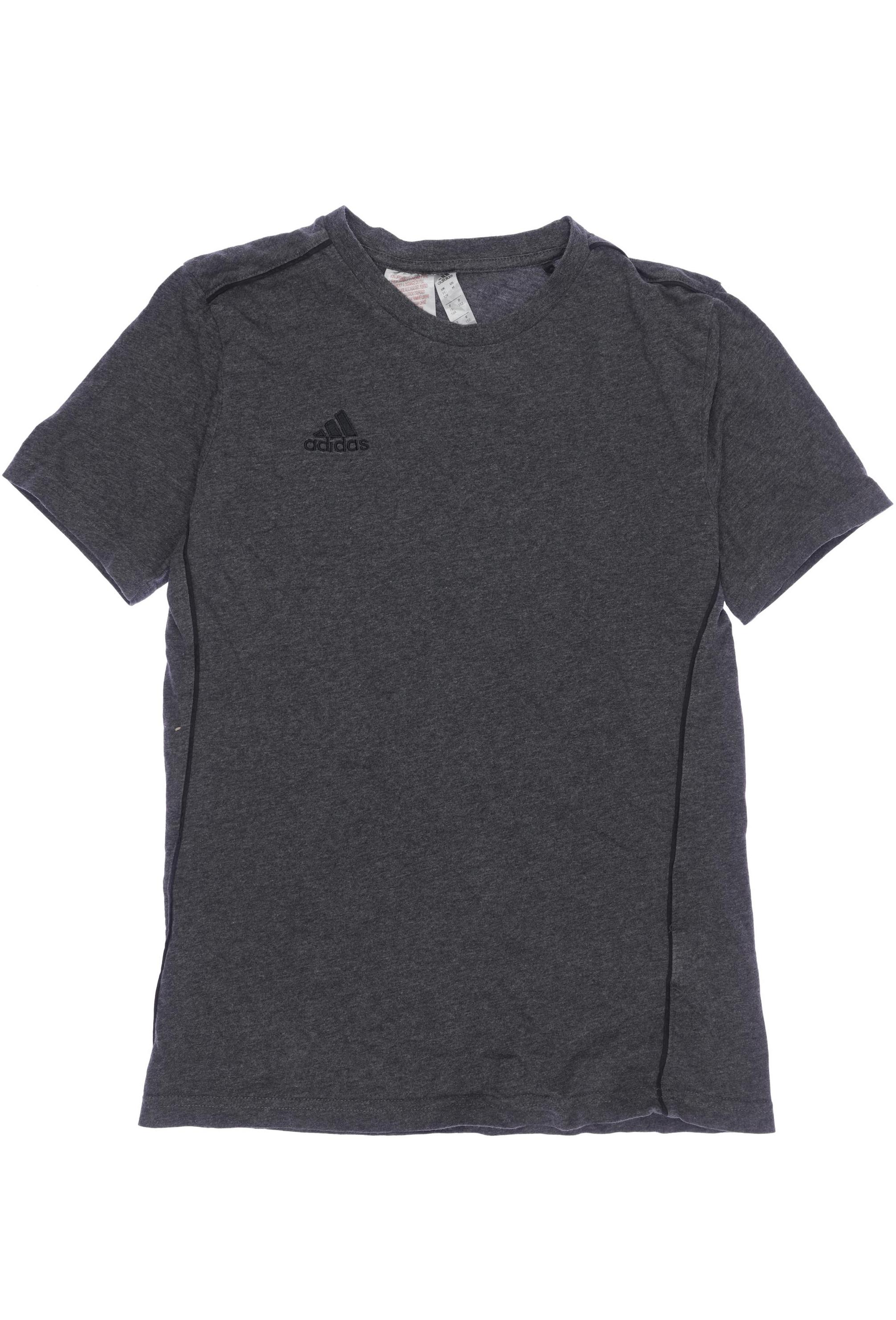 

adidas Herren T-Shirt, grau, Gr. 152