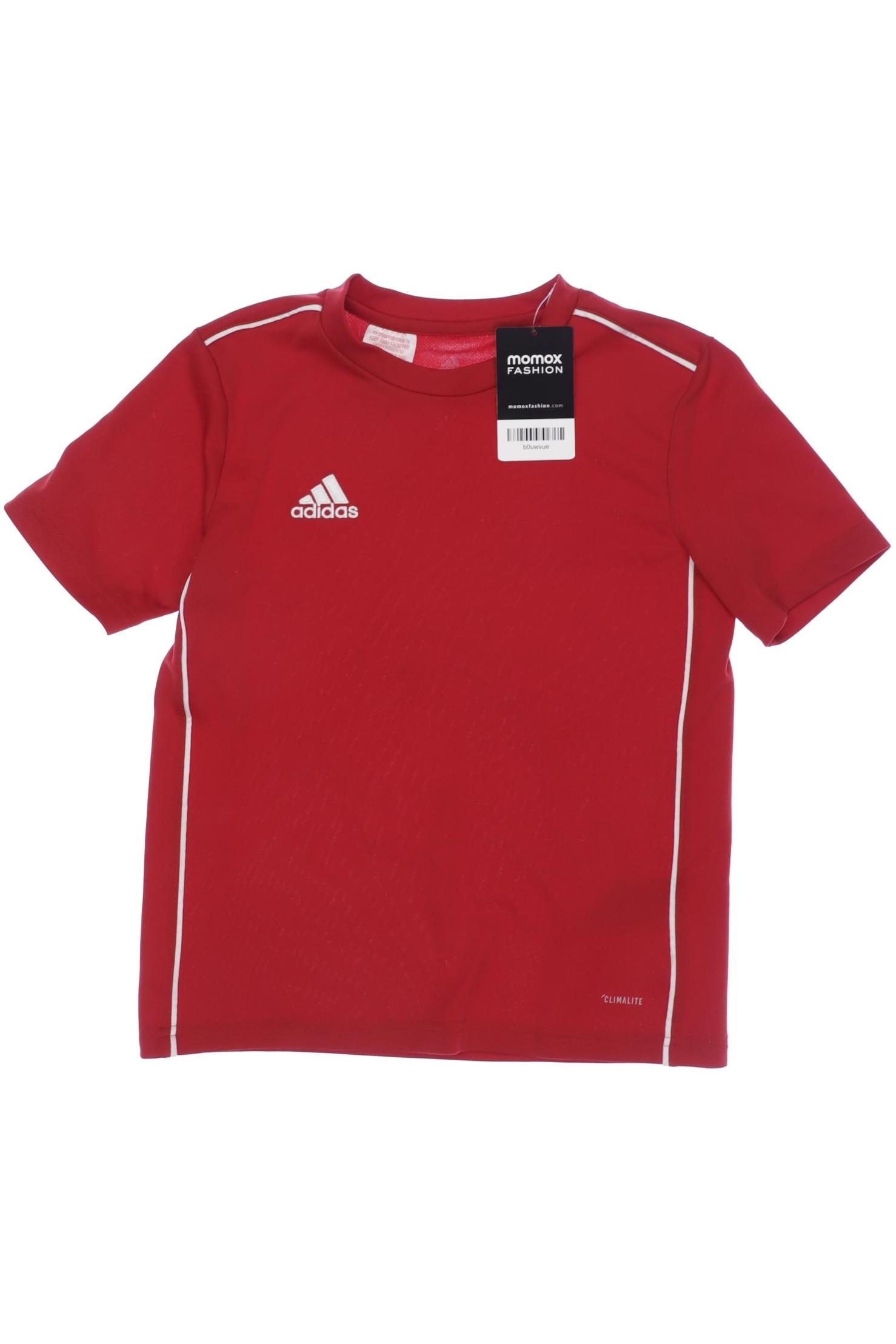 

adidas Herren T-Shirt, rot, Gr. 140