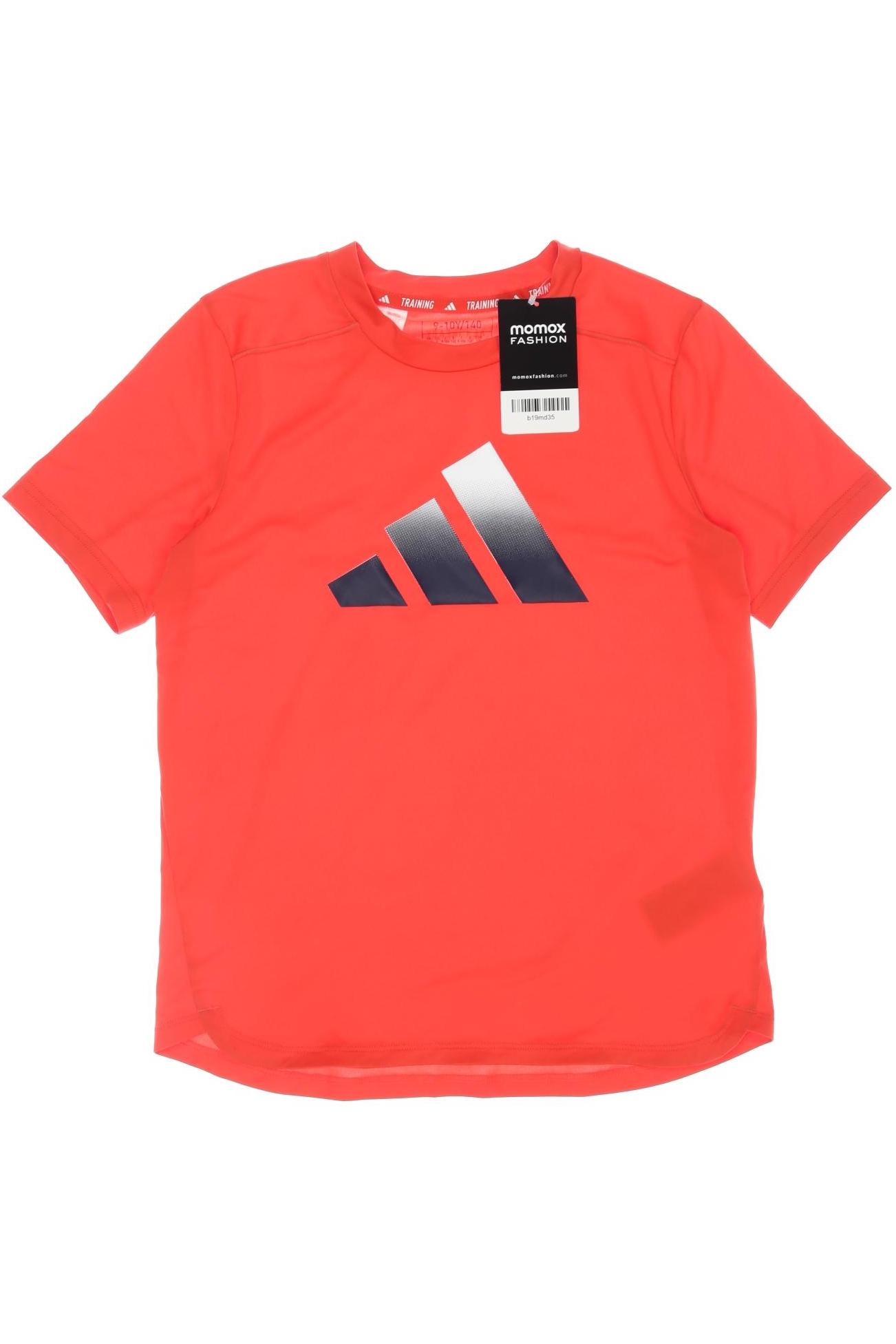

adidas Herren T-Shirt, rot, Gr. 140