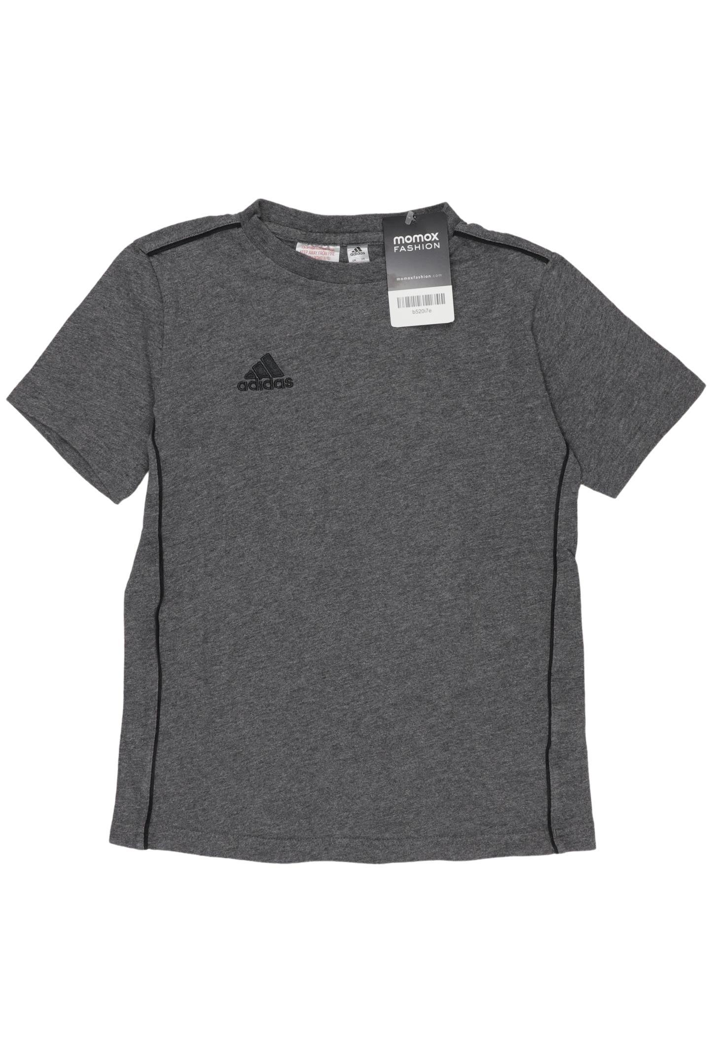 

adidas Herren T-Shirt, grau, Gr. 140