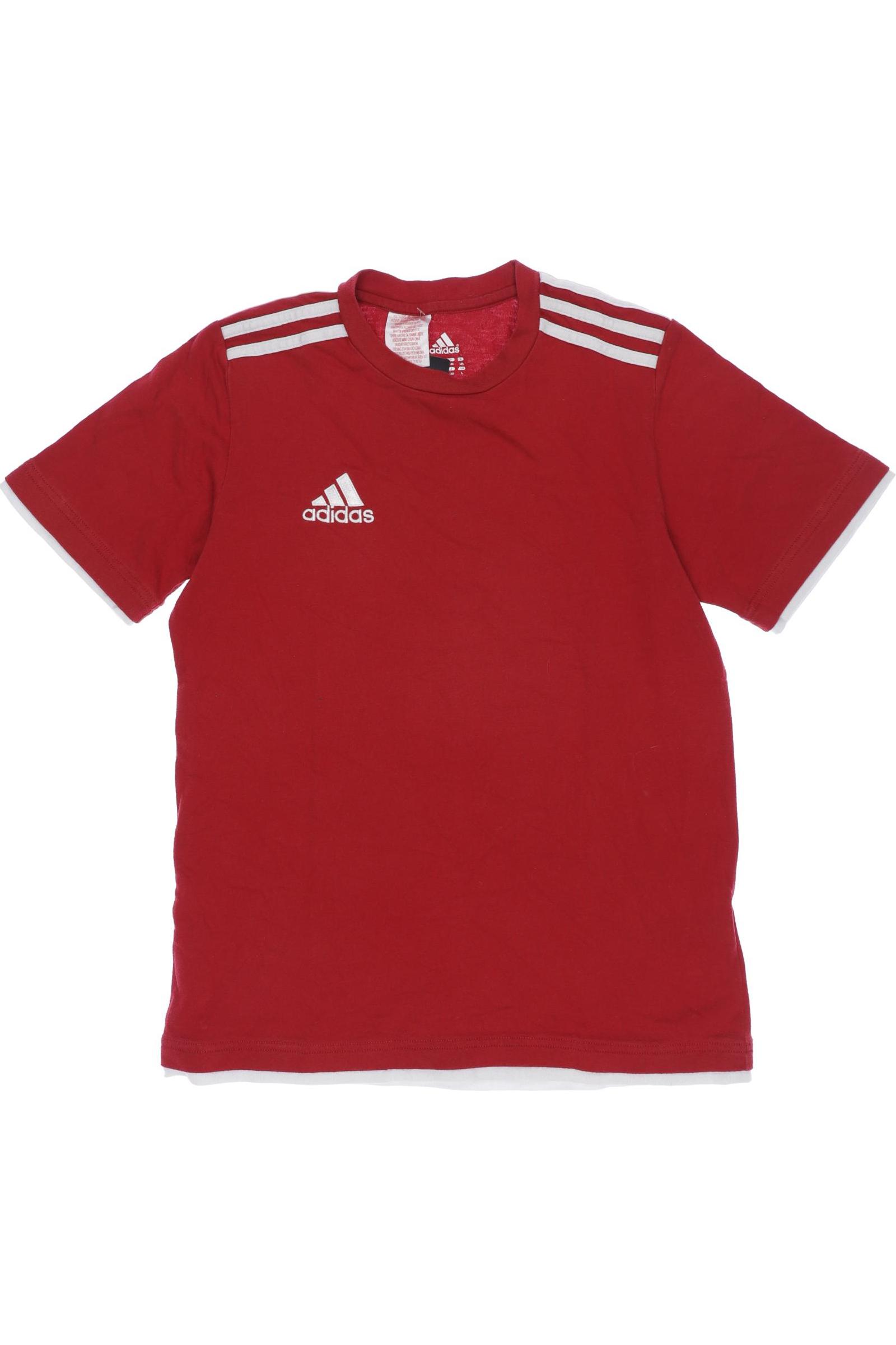 

adidas Herren T-Shirt, rot, Gr. 164