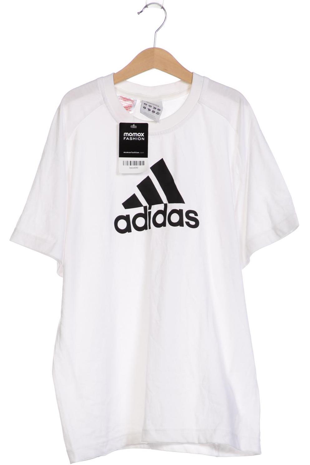 

adidas Herren T-Shirt, weiß, Gr. 164