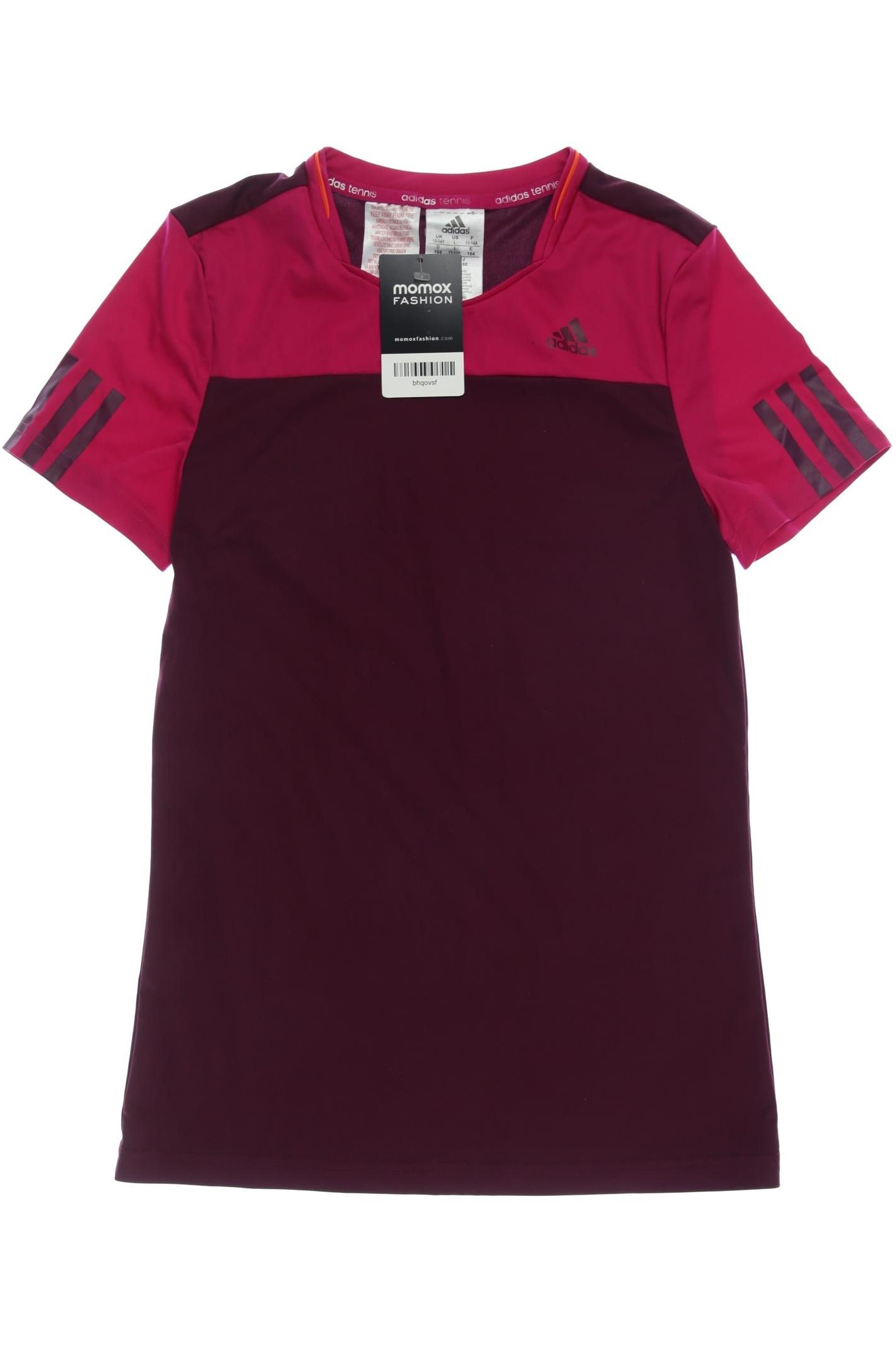 

adidas Herren T-Shirt, bordeaux, Gr. 164