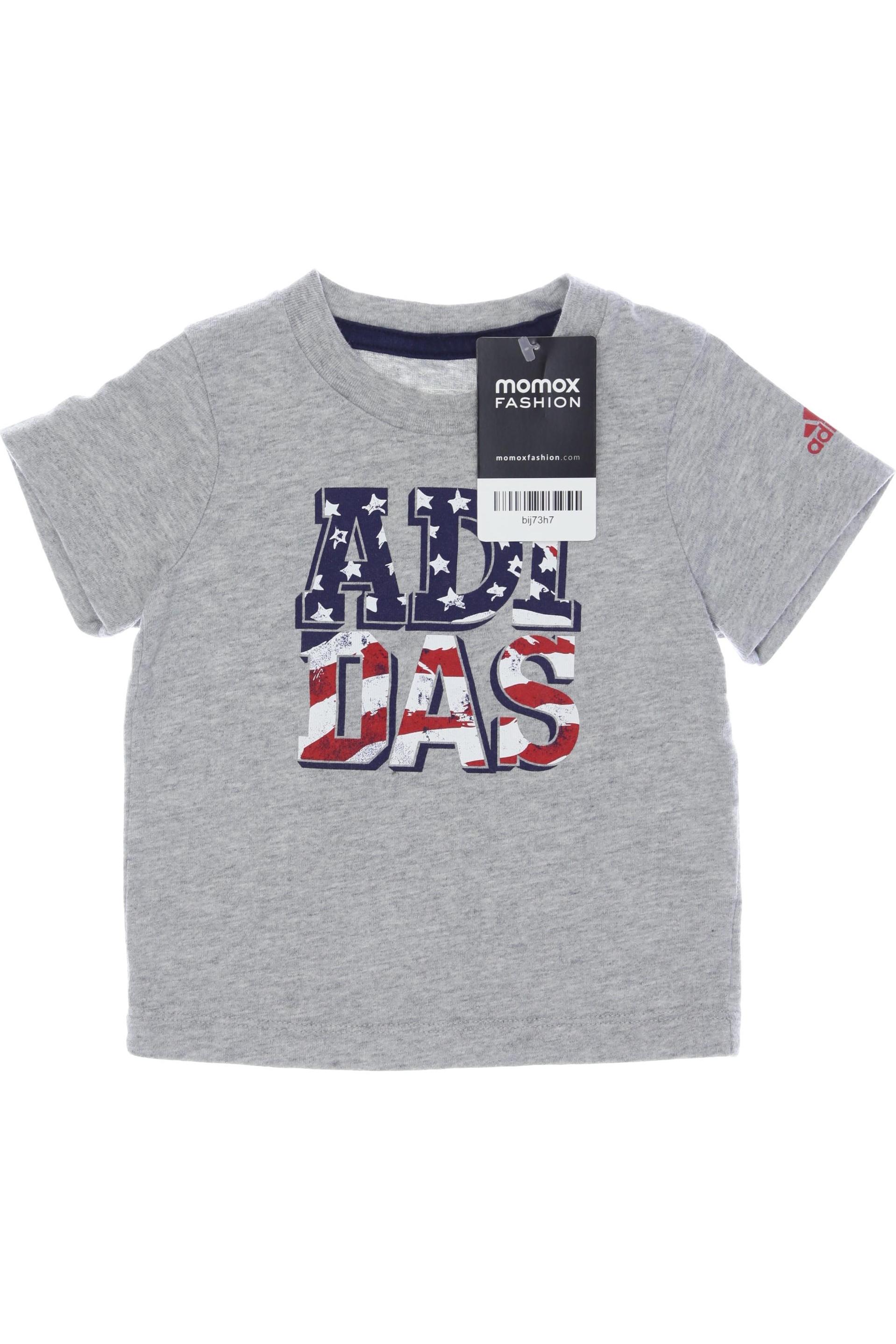 

adidas Herren T-Shirt, grau, Gr. 80