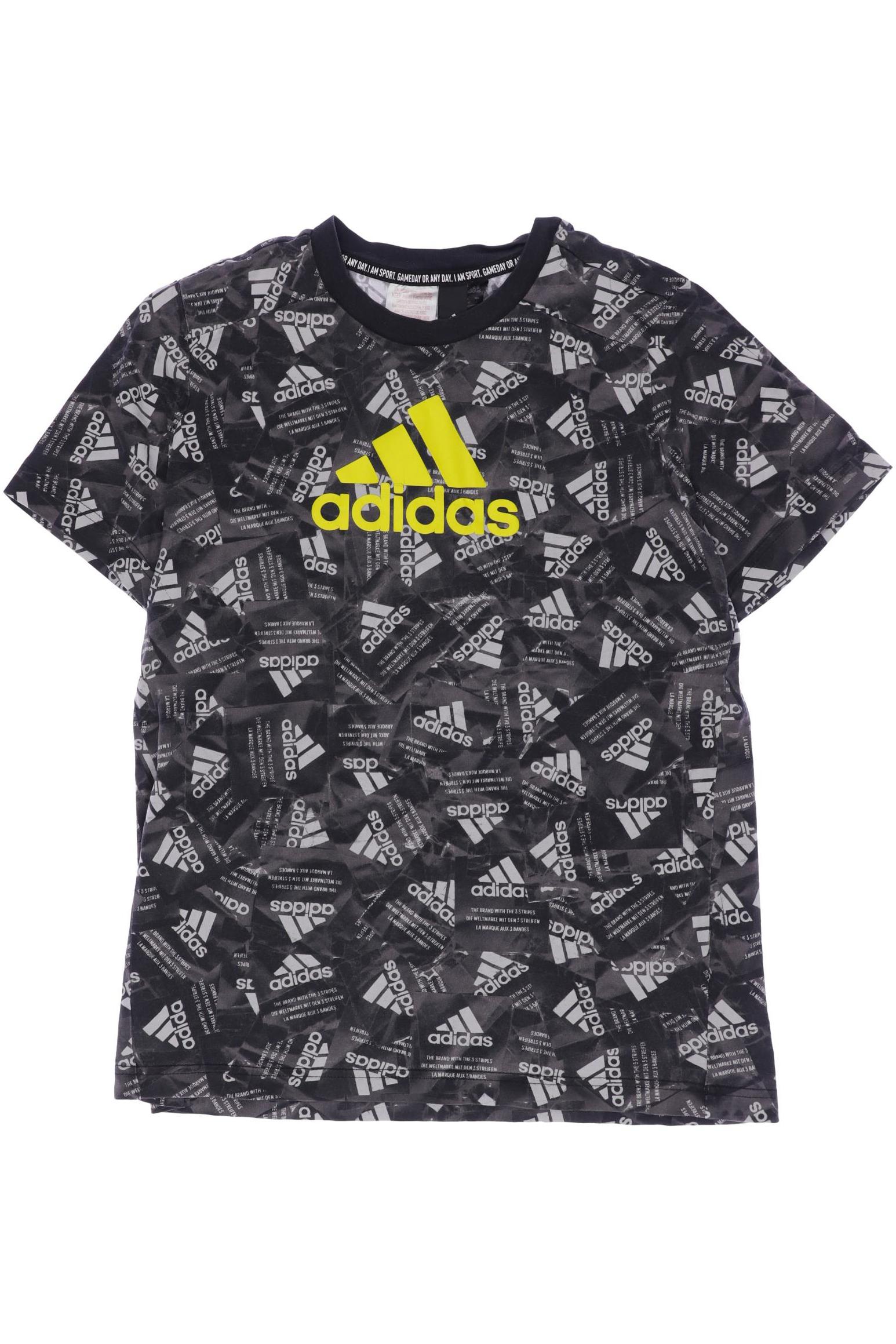 

adidas Herren T-Shirt, grau, Gr. 164