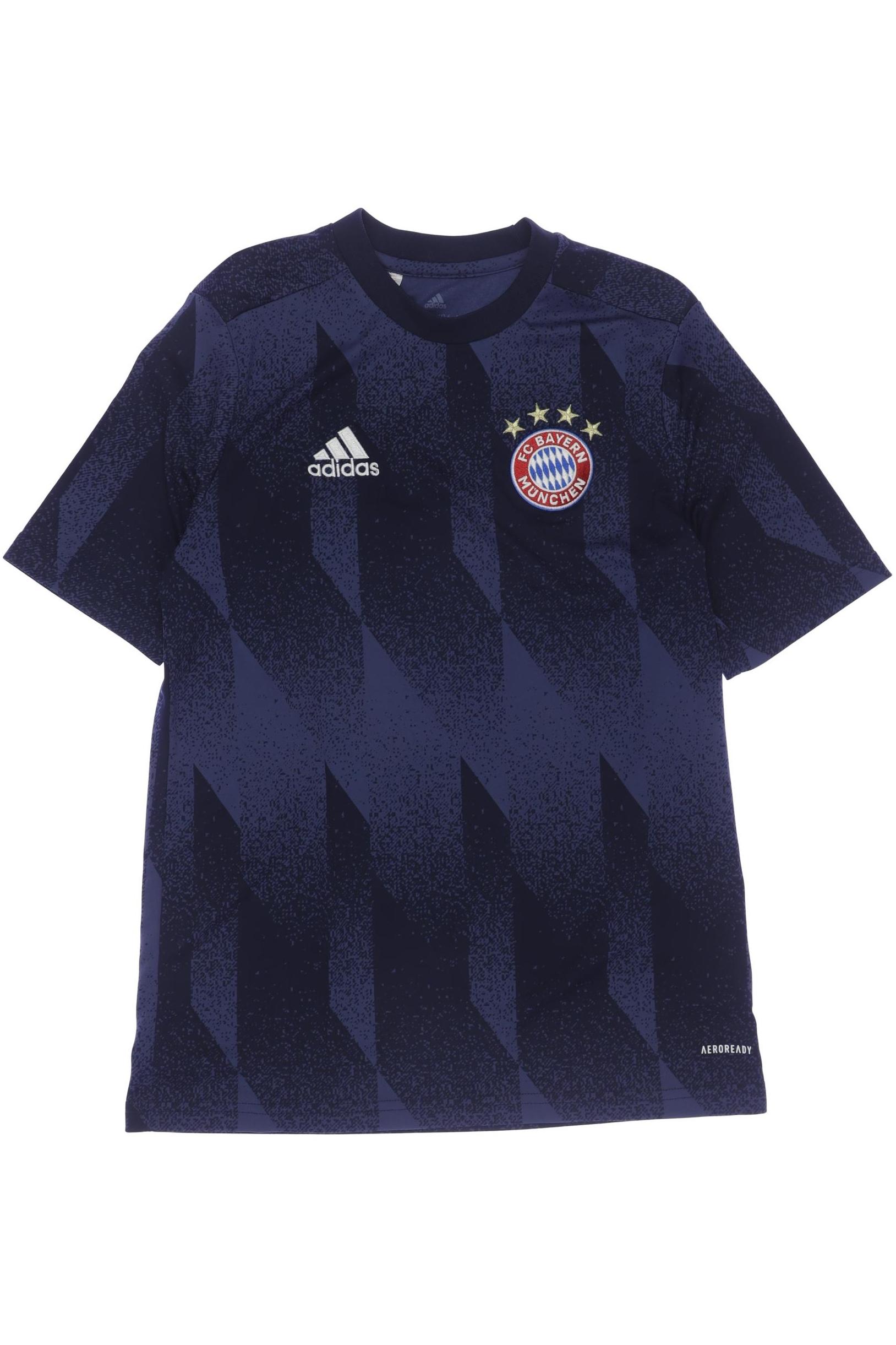 

adidas Herren T-Shirt, marineblau, Gr. 164