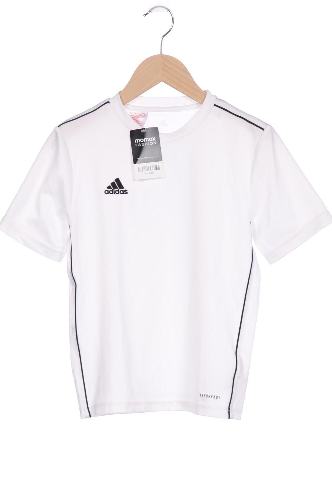 

adidas Herren T-Shirt, weiß, Gr. 152