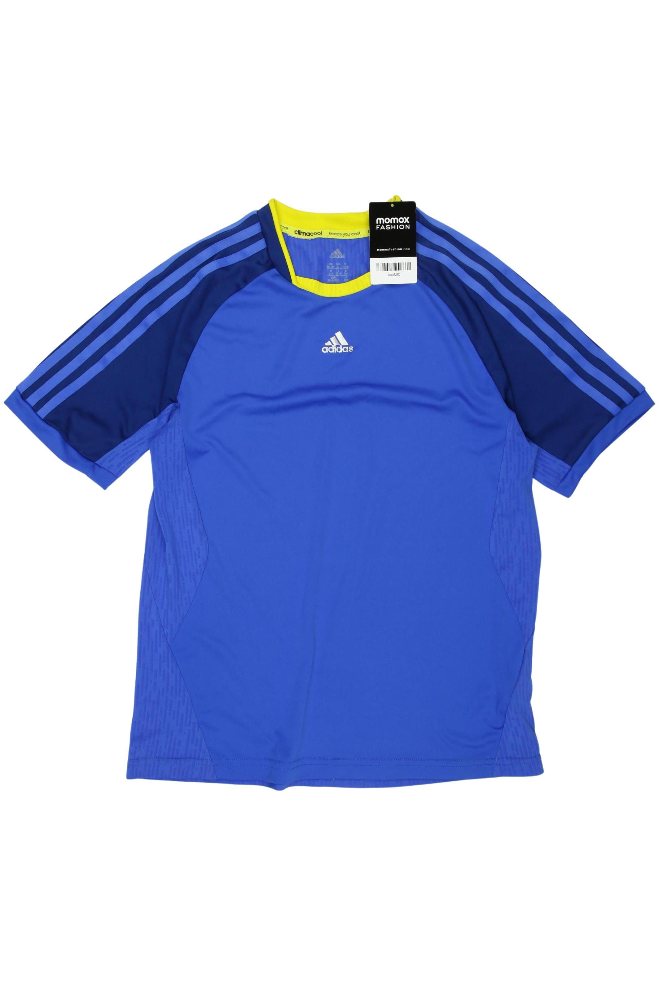 

adidas Jungen T-Shirt, blau, Gr. 164