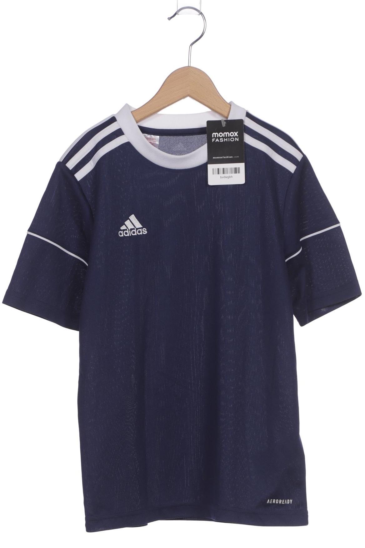 

adidas Herren T-Shirt, marineblau, Gr. 152