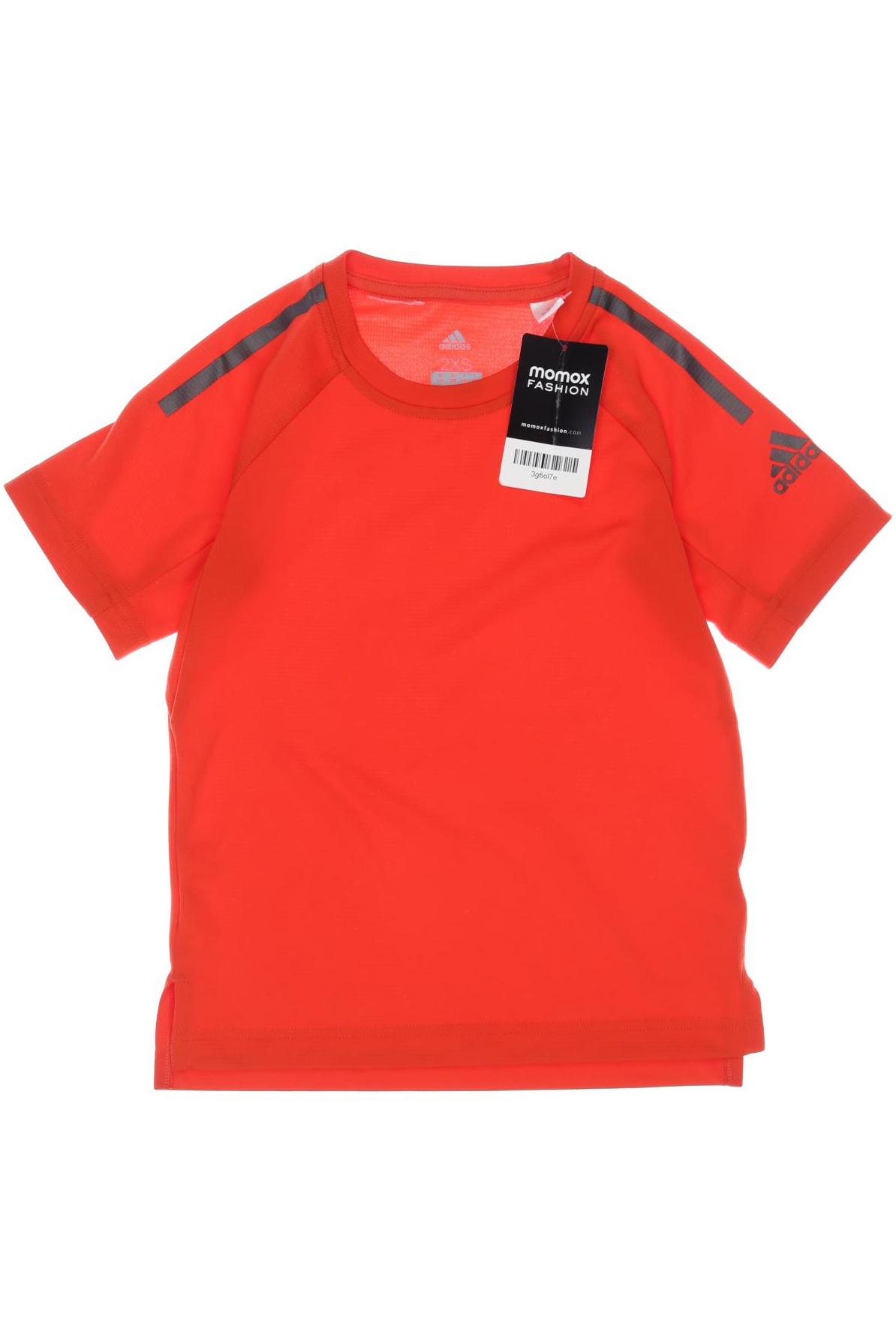 

adidas Herren T-Shirt, orange, Gr. 116