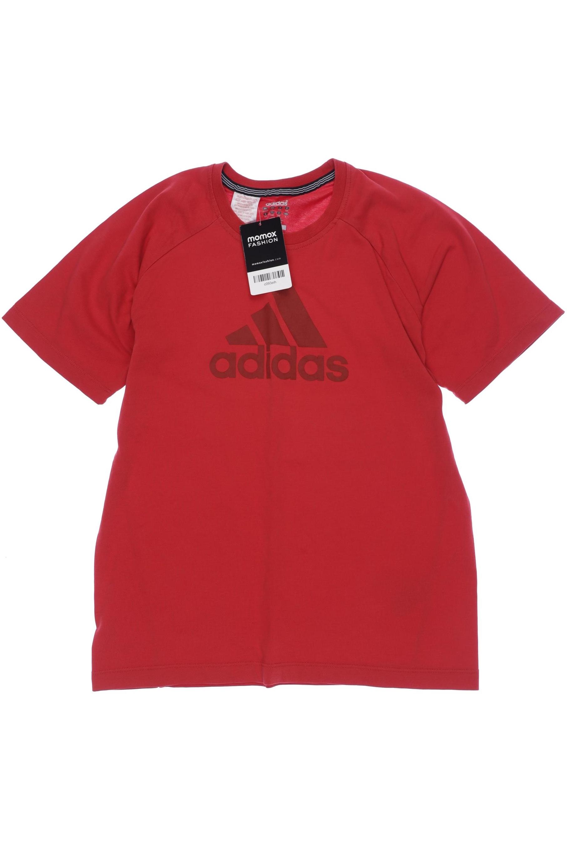 

adidas Herren T-Shirt, rot, Gr. 164