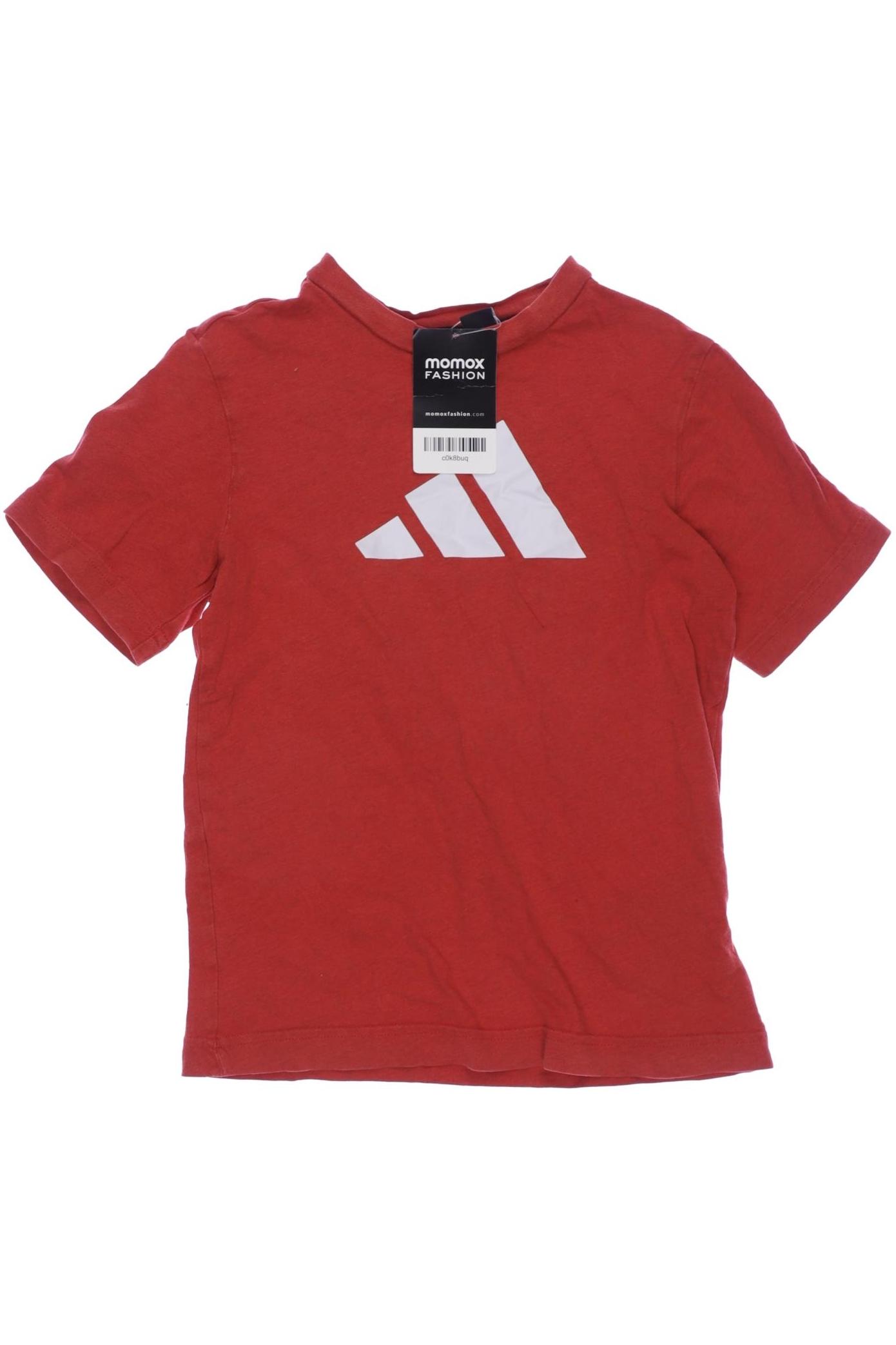 

adidas Herren T-Shirt, rot, Gr. 128