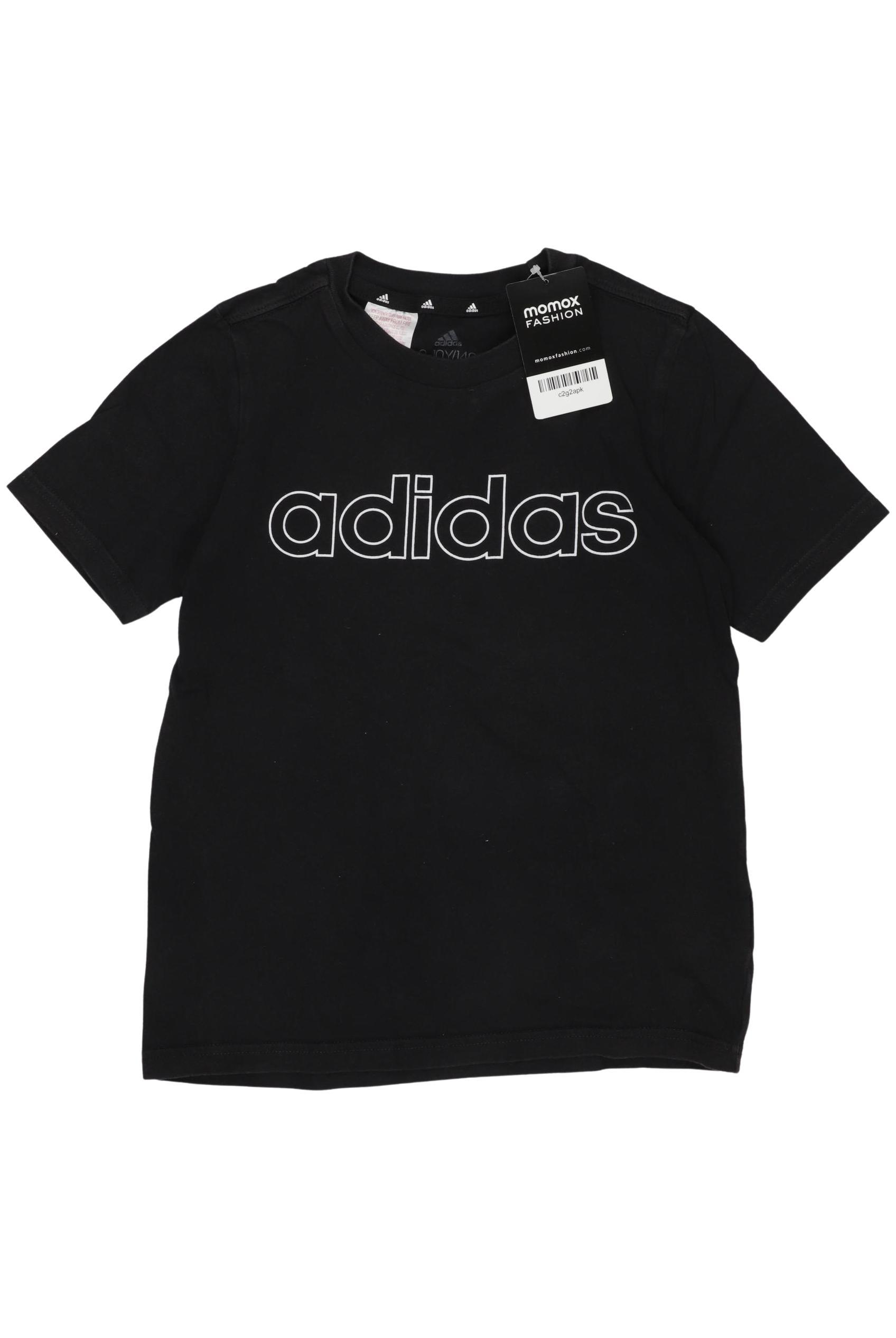 

adidas Herren T-Shirt, schwarz, Gr. 140