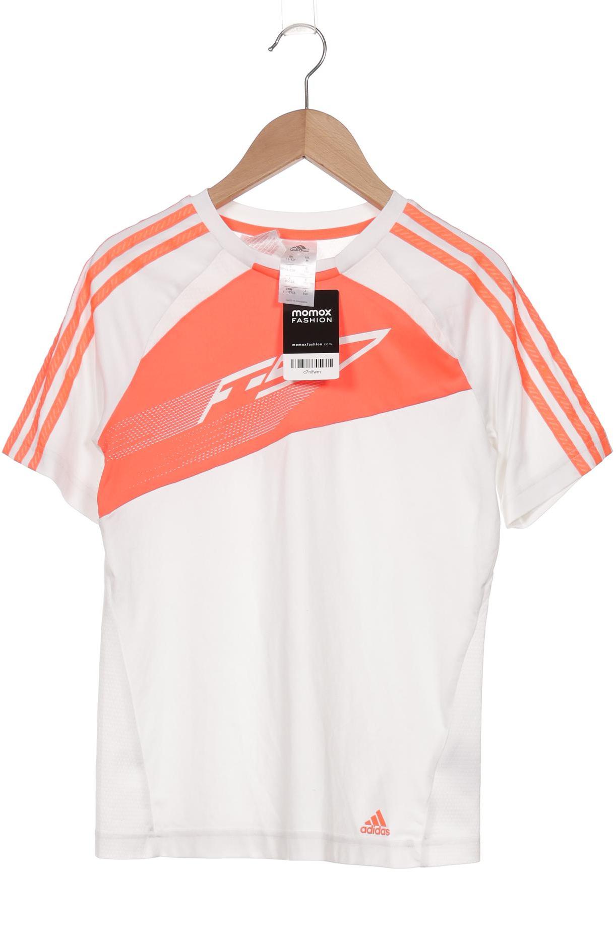 

adidas Herren T-Shirt, weiß, Gr. 152