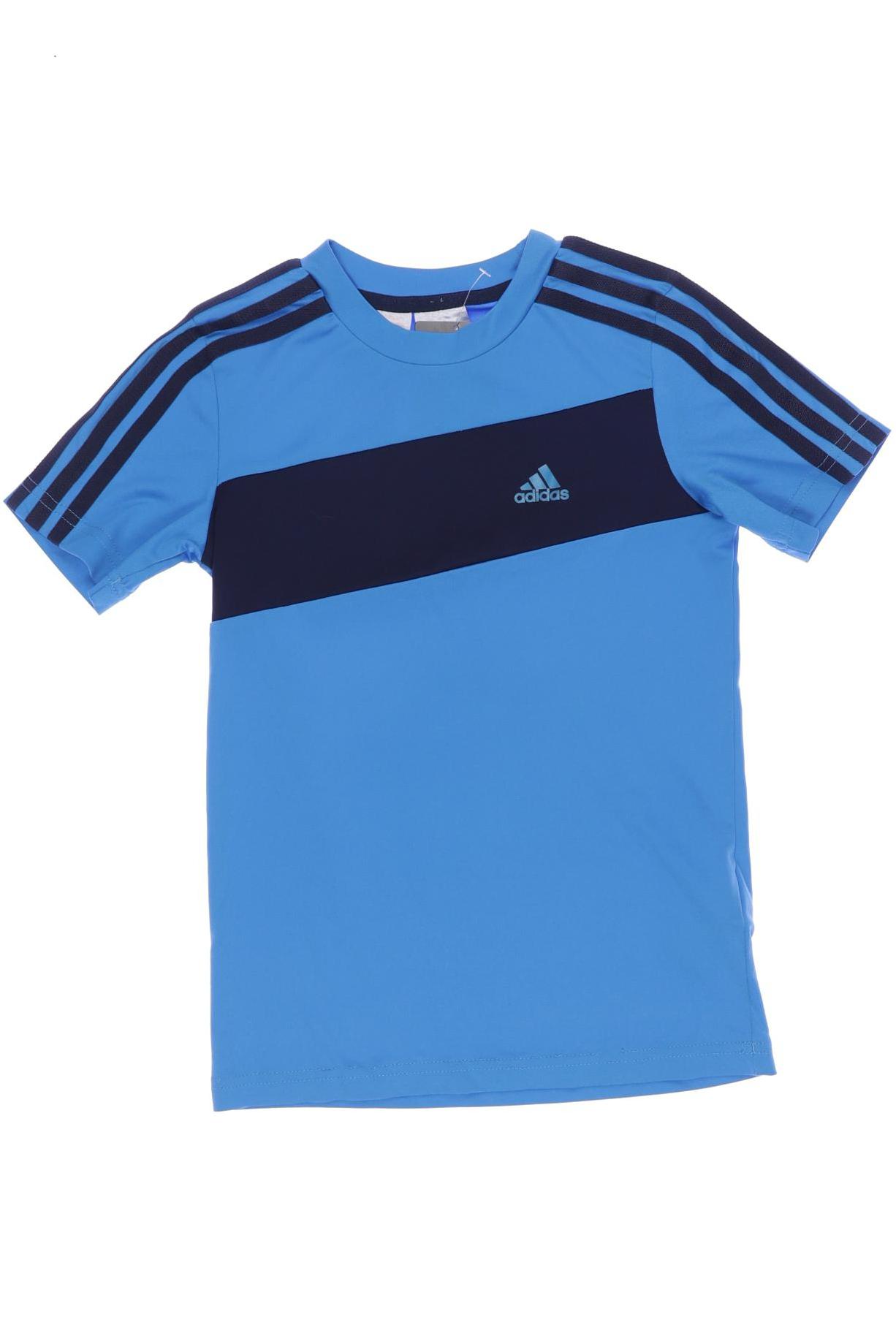 

adidas Herren T-Shirt, blau, Gr. 128