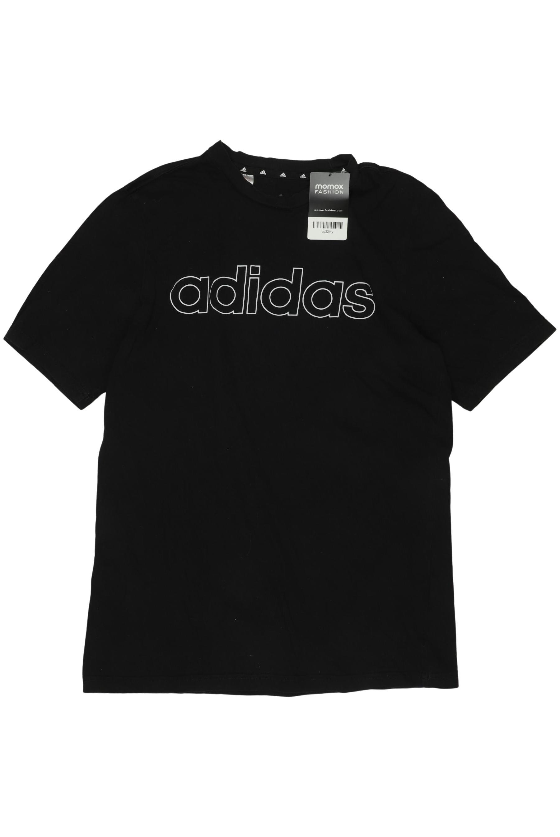 

adidas Herren T-Shirt, schwarz, Gr. 176