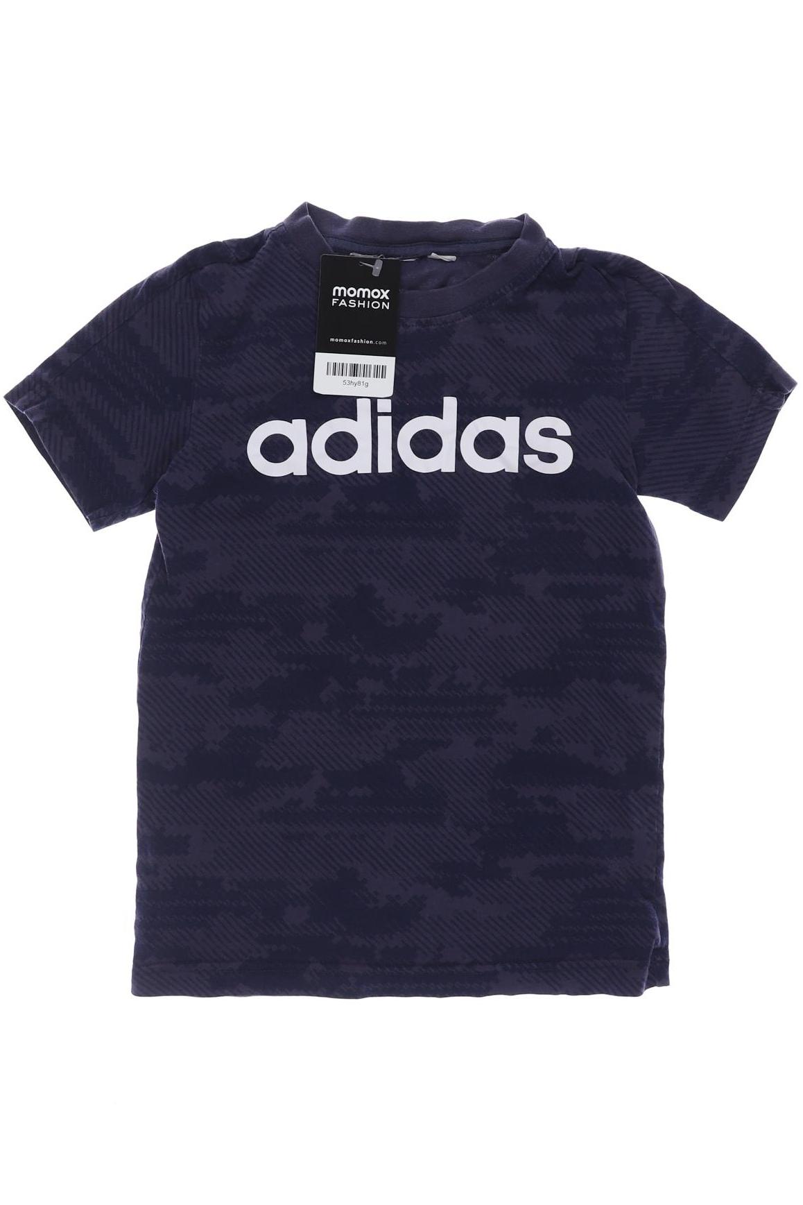 

adidas Herren T-Shirt, marineblau, Gr. 110