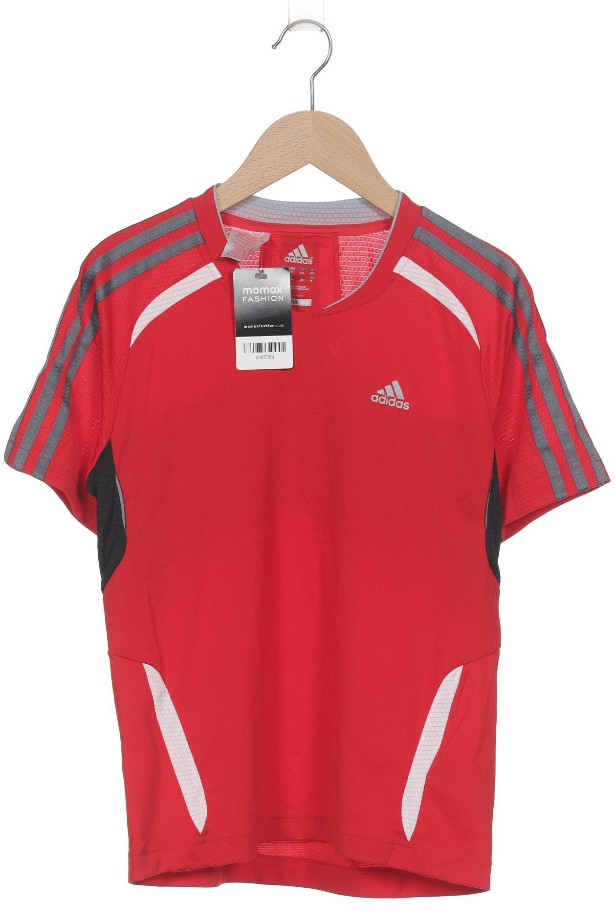 

adidas Herren T-Shirt, rot, Gr. 152