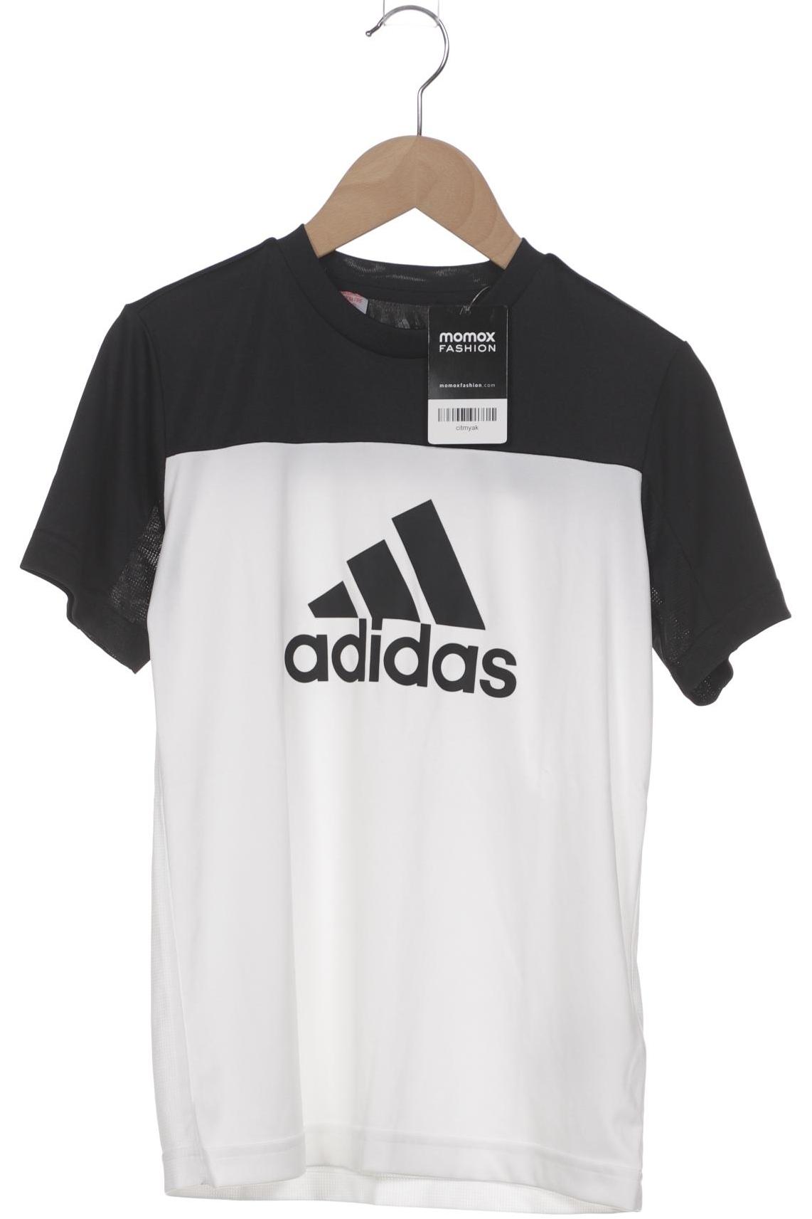 

adidas Herren T-Shirt, weiß, Gr. 146