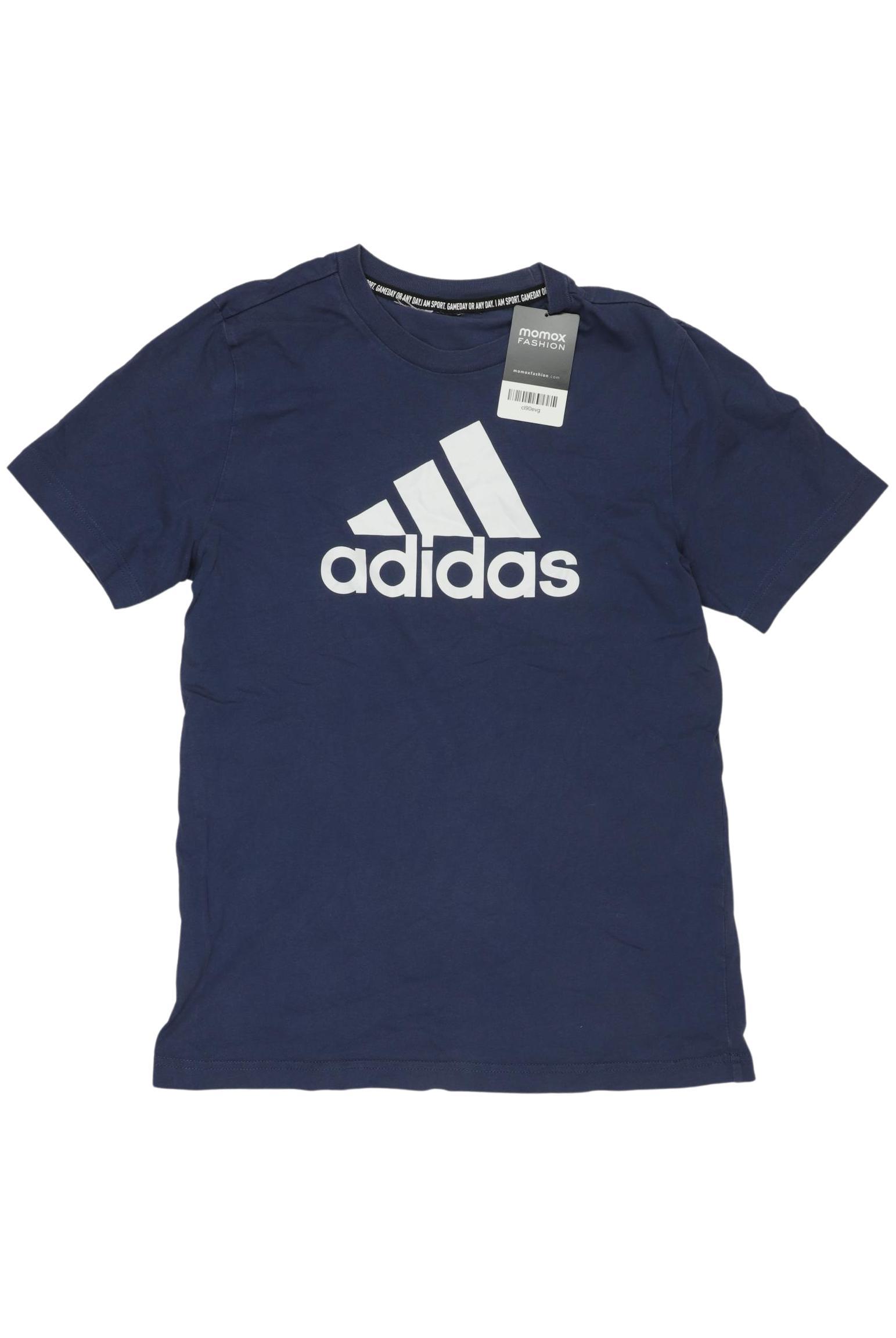 

adidas Herren T-Shirt, blau, Gr. 170