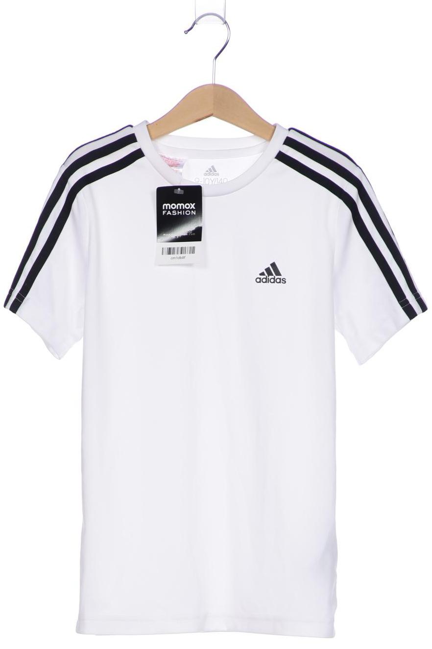 

adidas Herren T-Shirt, weiß, Gr. 140