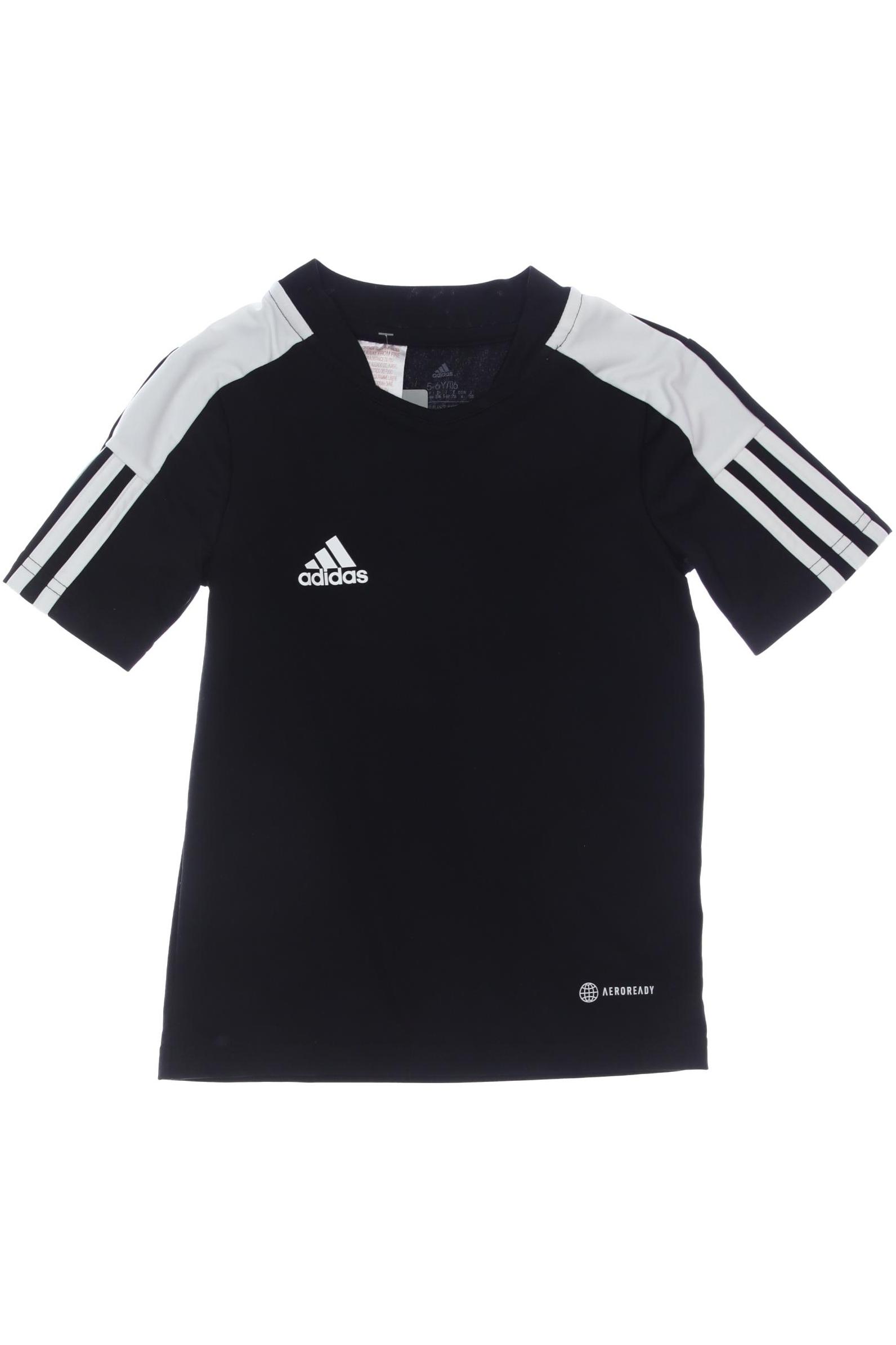 

adidas Herren T-Shirt, schwarz, Gr. 116