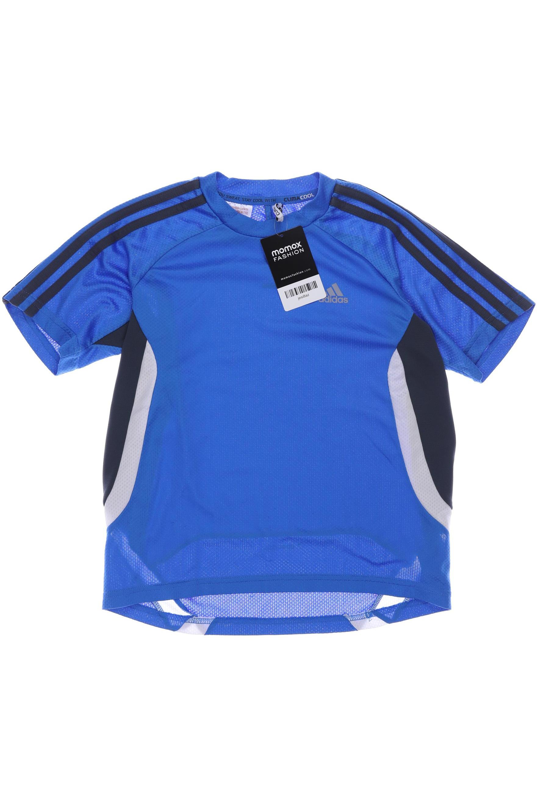 

adidas Herren T-Shirt, blau, Gr. 140