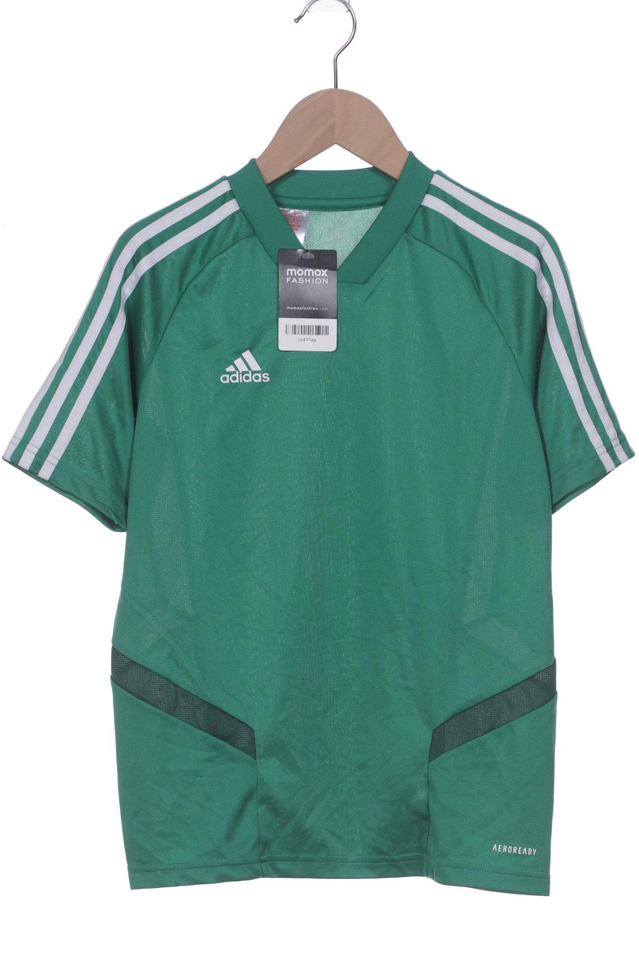 

adidas Herren T-Shirt, grün, Gr. 146
