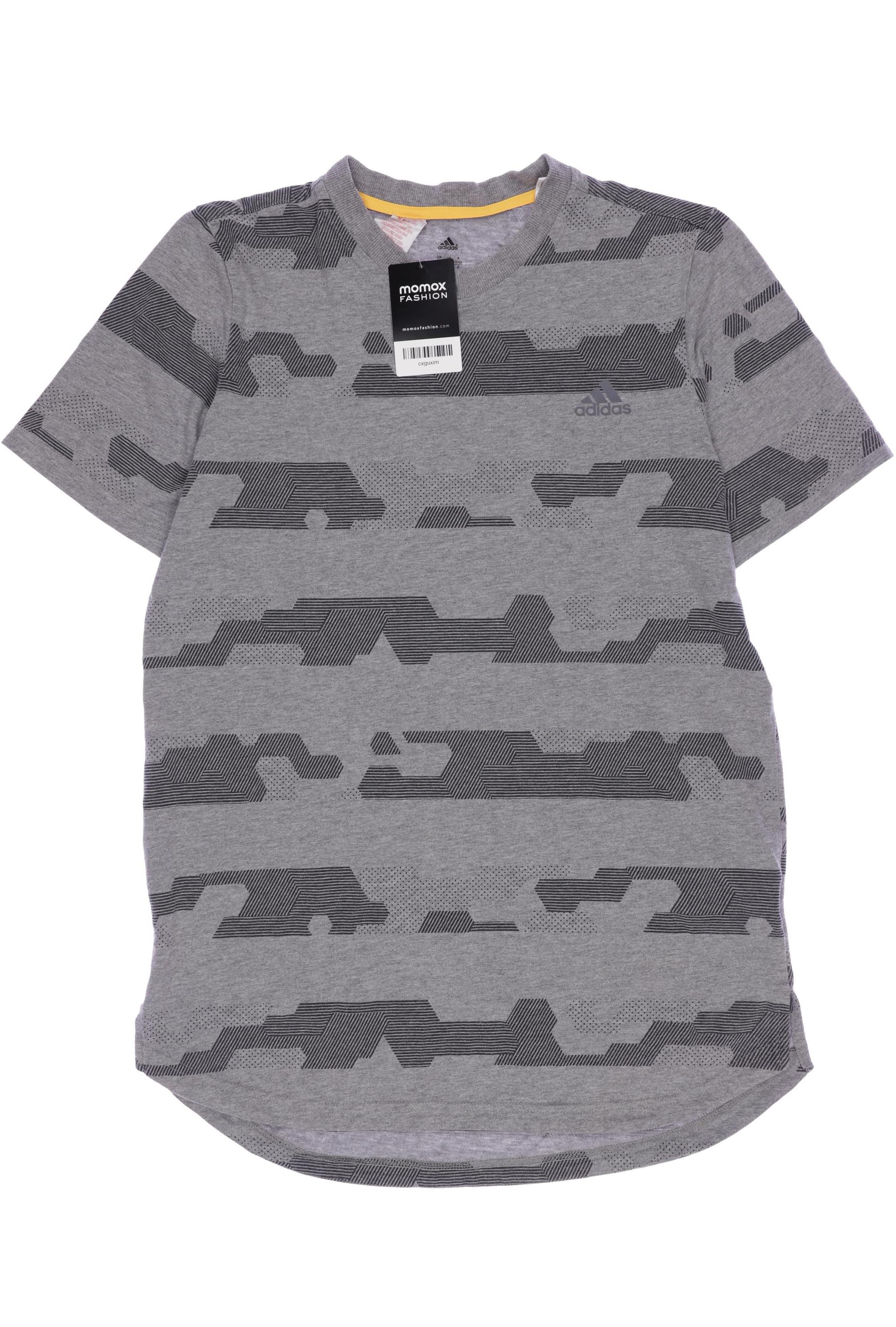 

adidas Herren T-Shirt, grau, Gr. 176