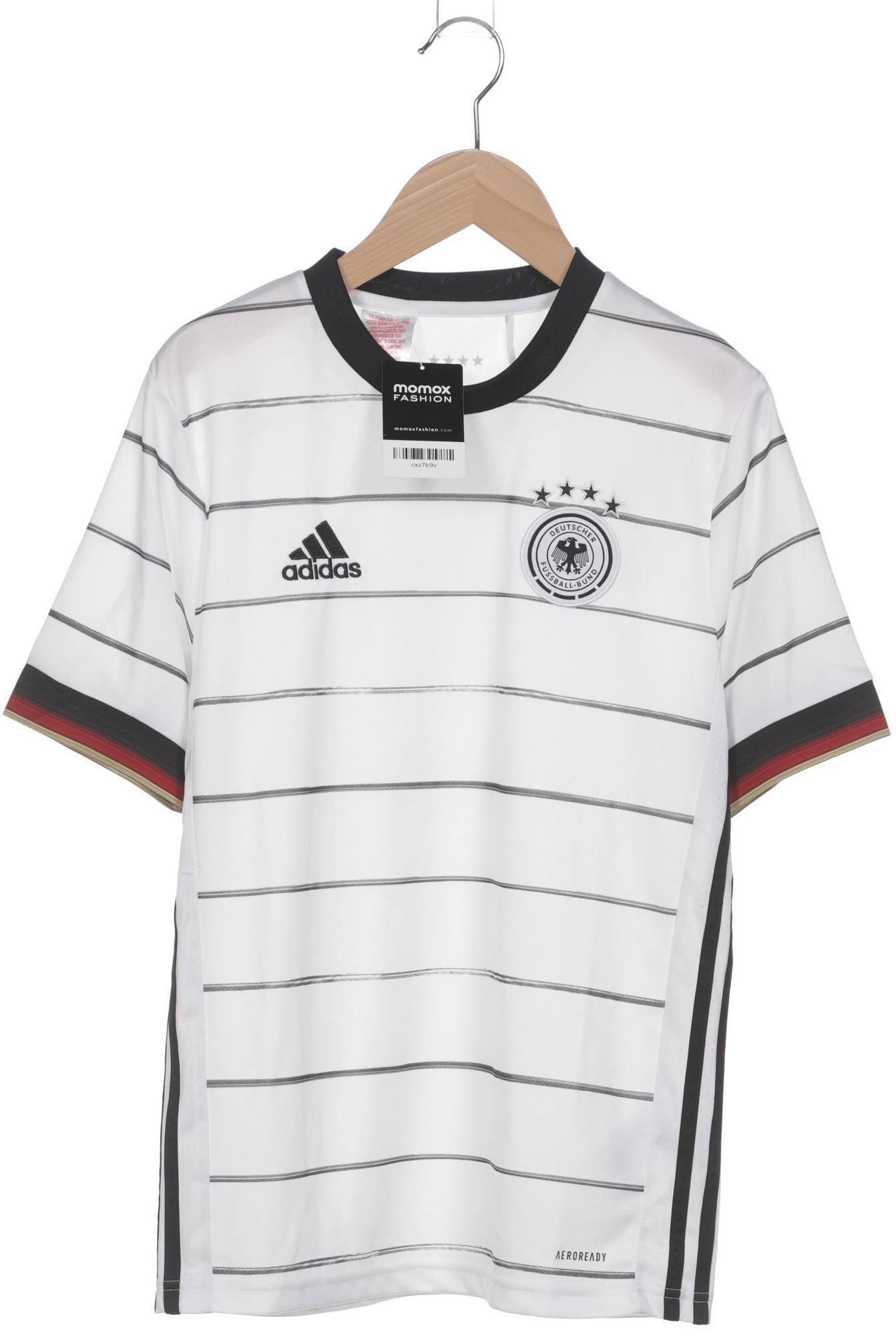

adidas Herren T-Shirt, weiß, Gr. 164