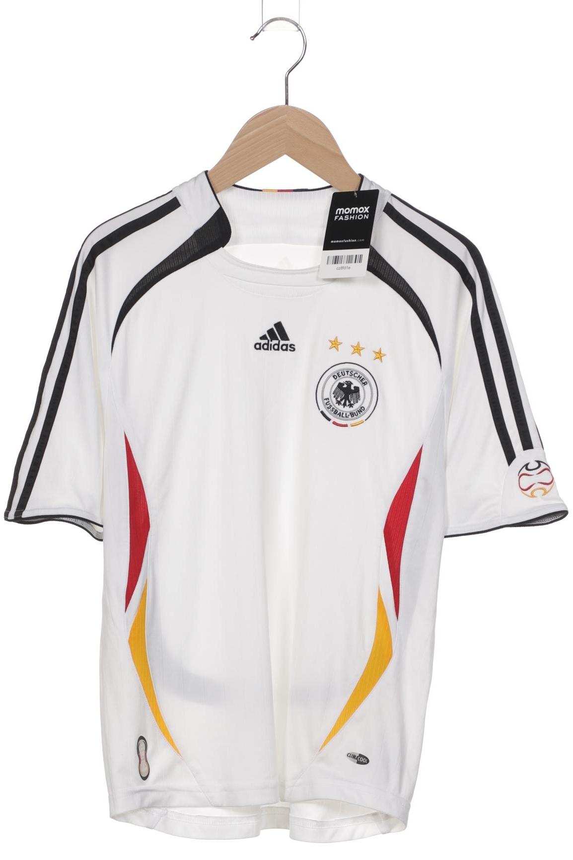

adidas Herren T-Shirt, weiß, Gr. 152