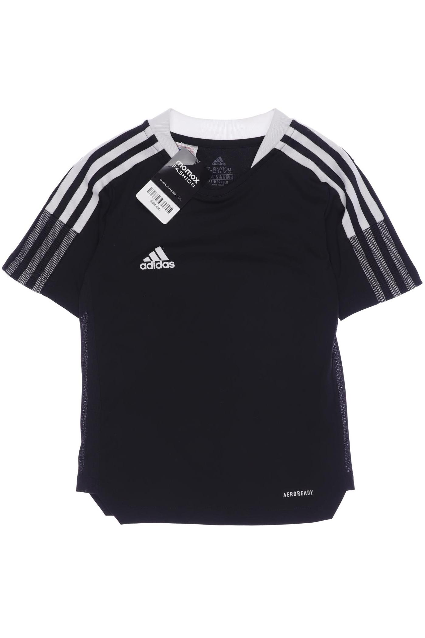 

adidas Herren T-Shirt, schwarz, Gr. 128